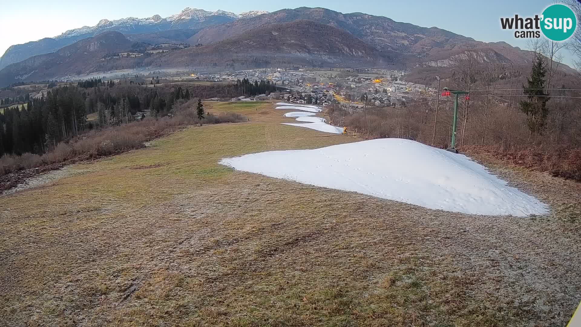 Webcam Bohinjska Bistrica – Vista live dalla stazione sciistica Kozji Hrbet