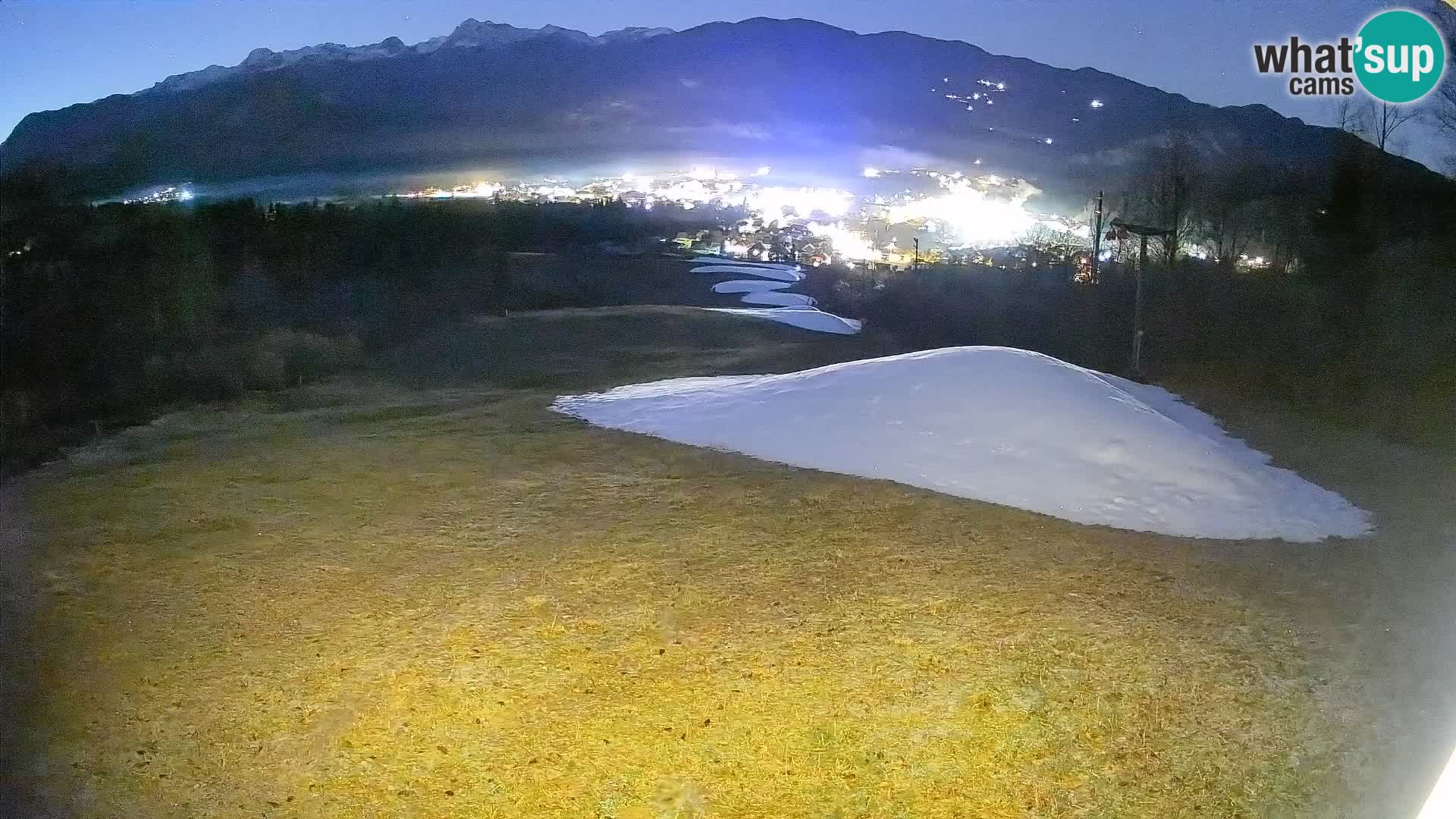 Webcam Bohinjska Bistrica – Vue en direct depuis la station de ski Kozji Hrbet