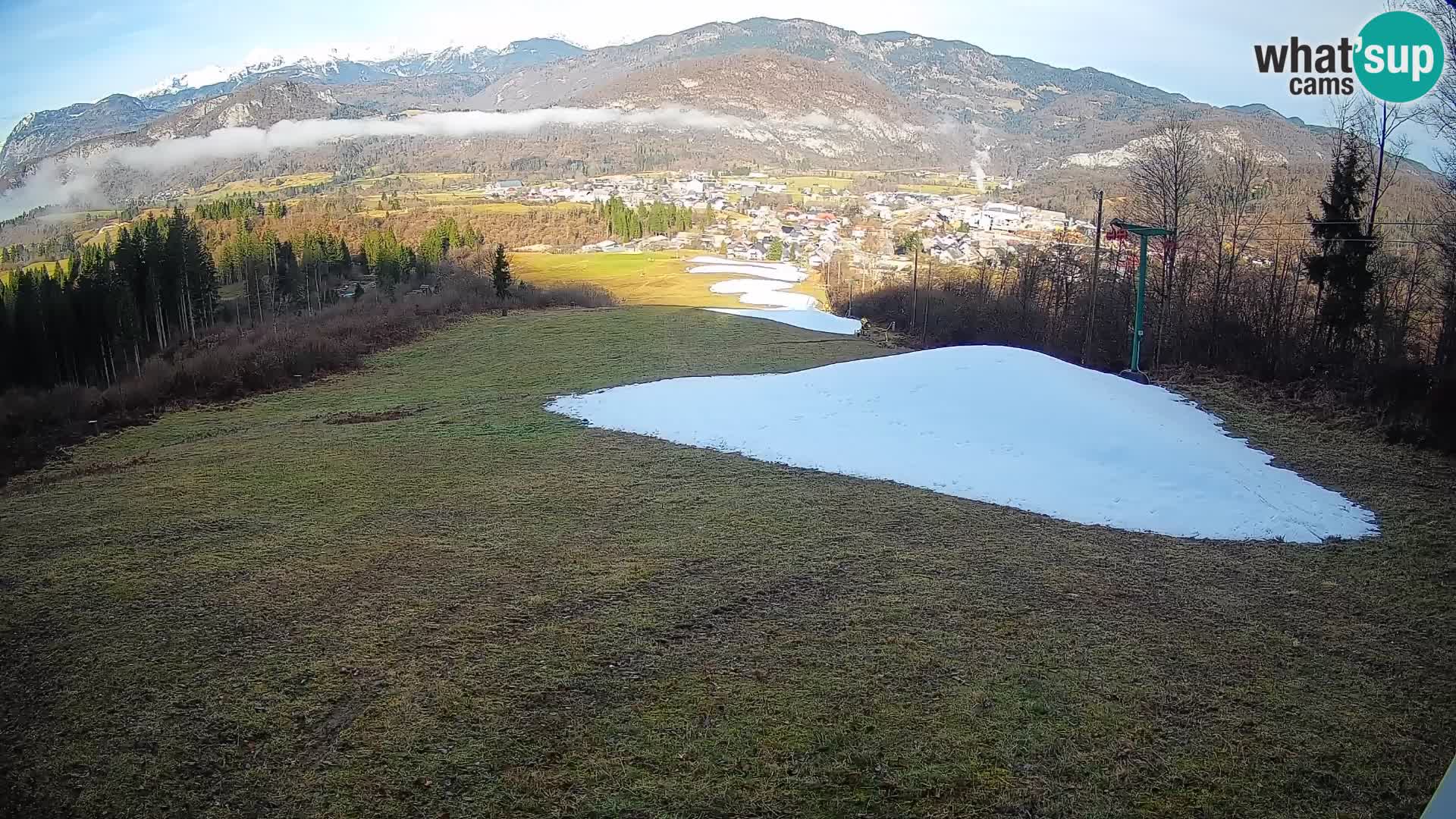 Webcam Bohinjska Bistrica – Vista live dalla stazione sciistica Kozji Hrbet