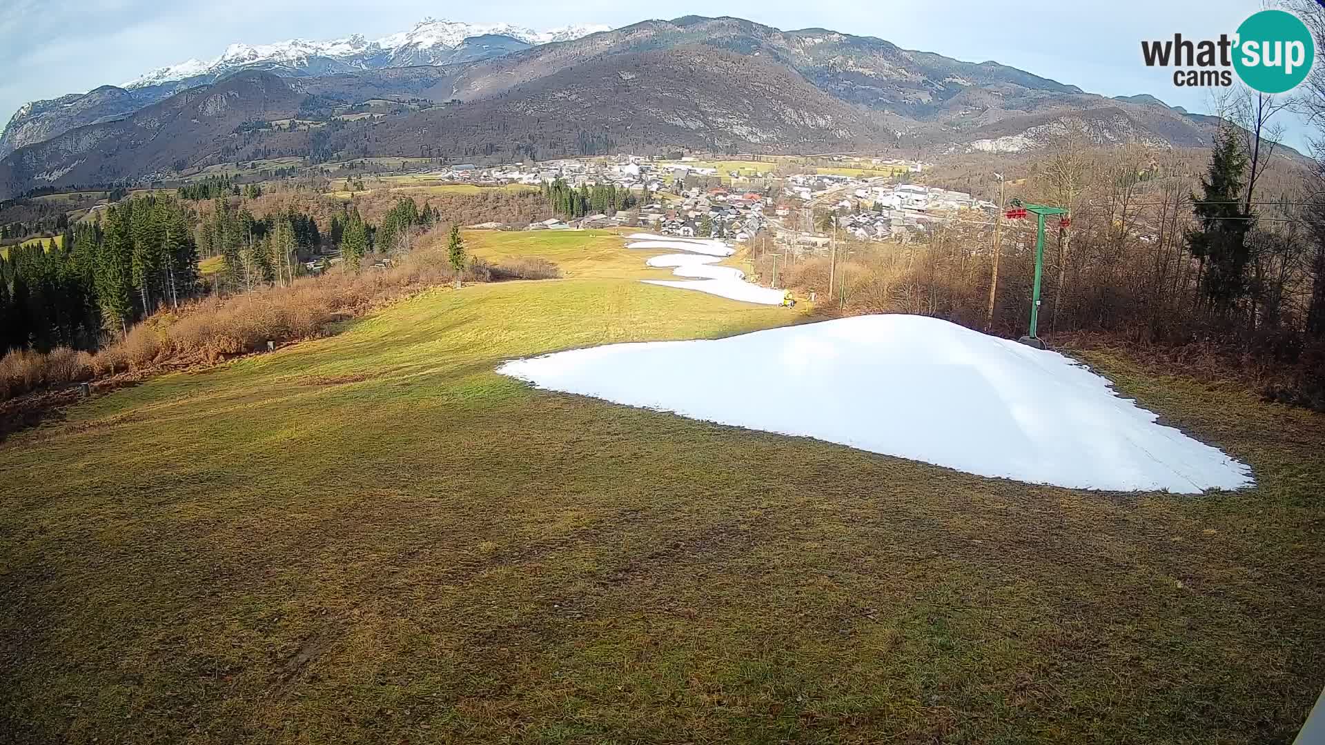 Webcam Bohinjska Bistrica – Vista live dalla stazione sciistica Kozji Hrbet