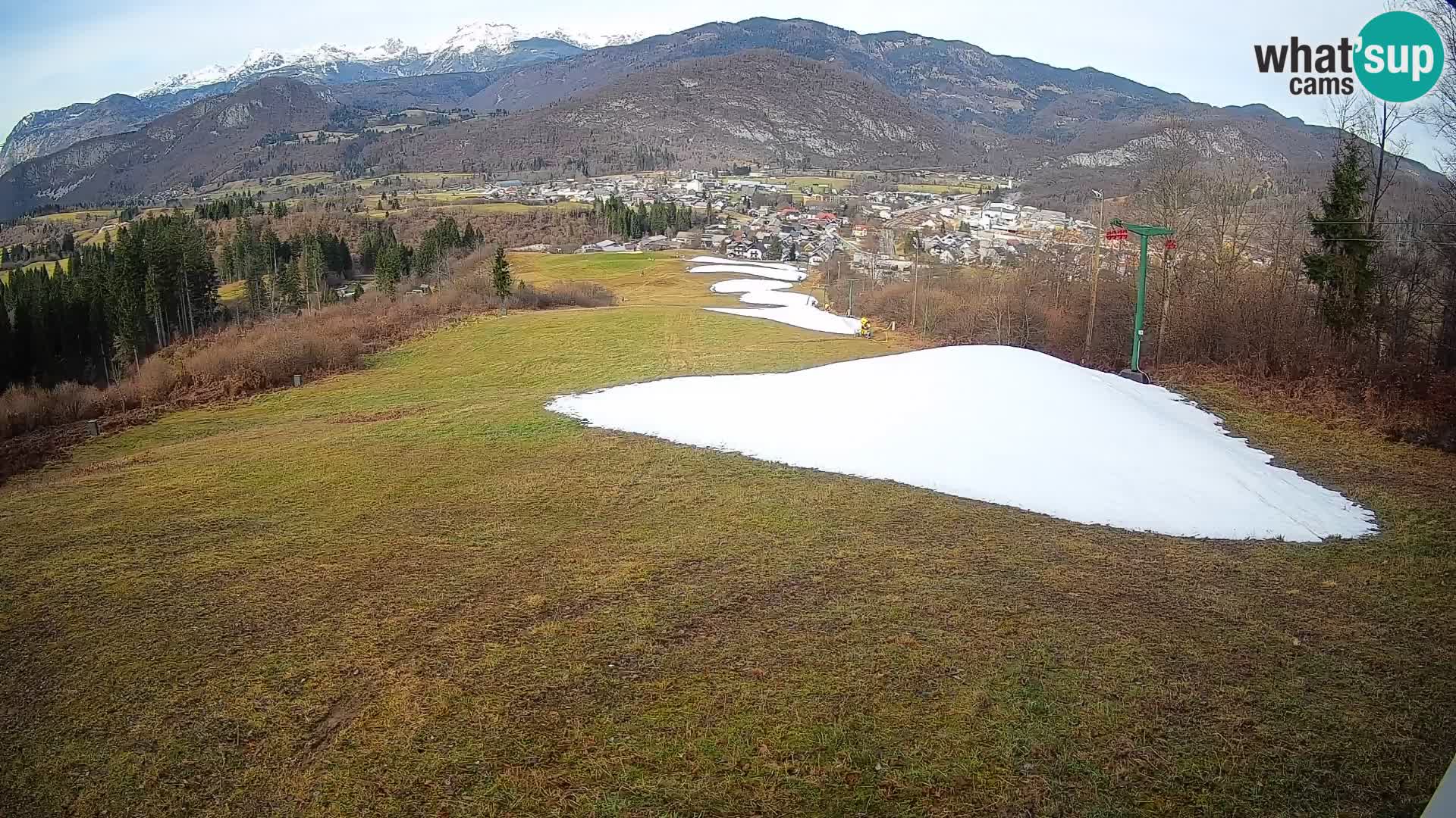 Cámara en vivo Bohinjska Bistrica – Vista en directo desde la estación de esquí Kozji Hrbet