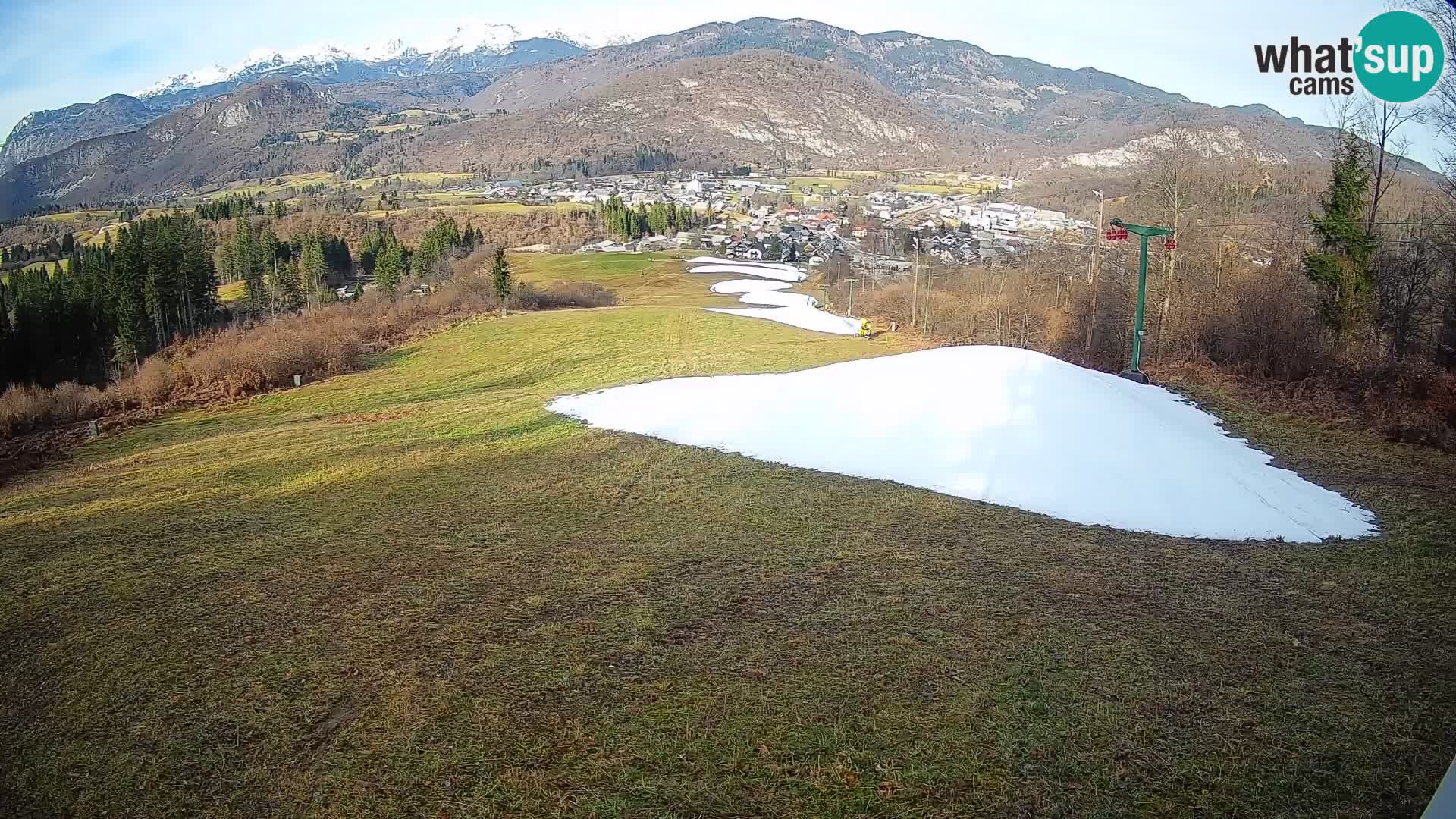 Webcam Bohinjska Bistrica – Live View from Kozji Hrbet Ski Station