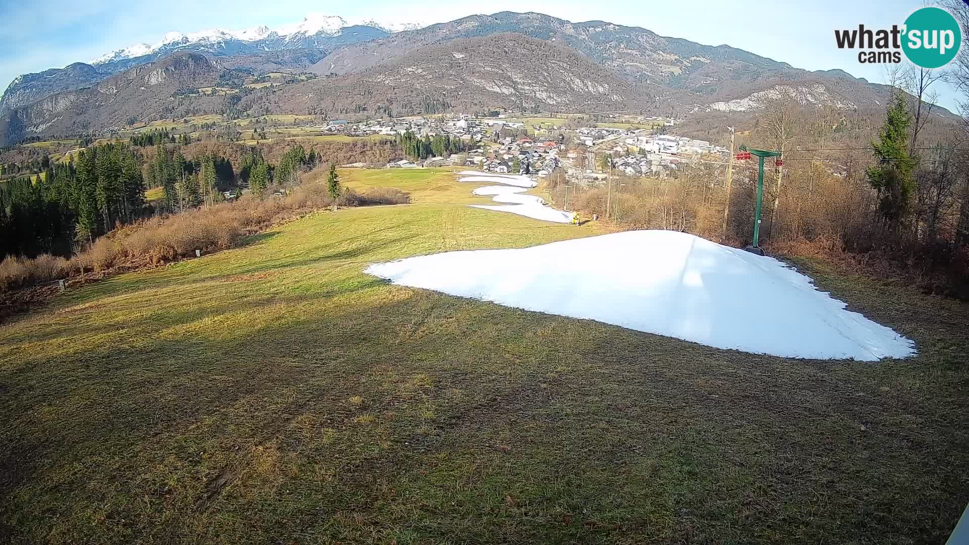 Webcam Bohinjska Bistrica – Vue en direct depuis la station de ski Kozji Hrbet