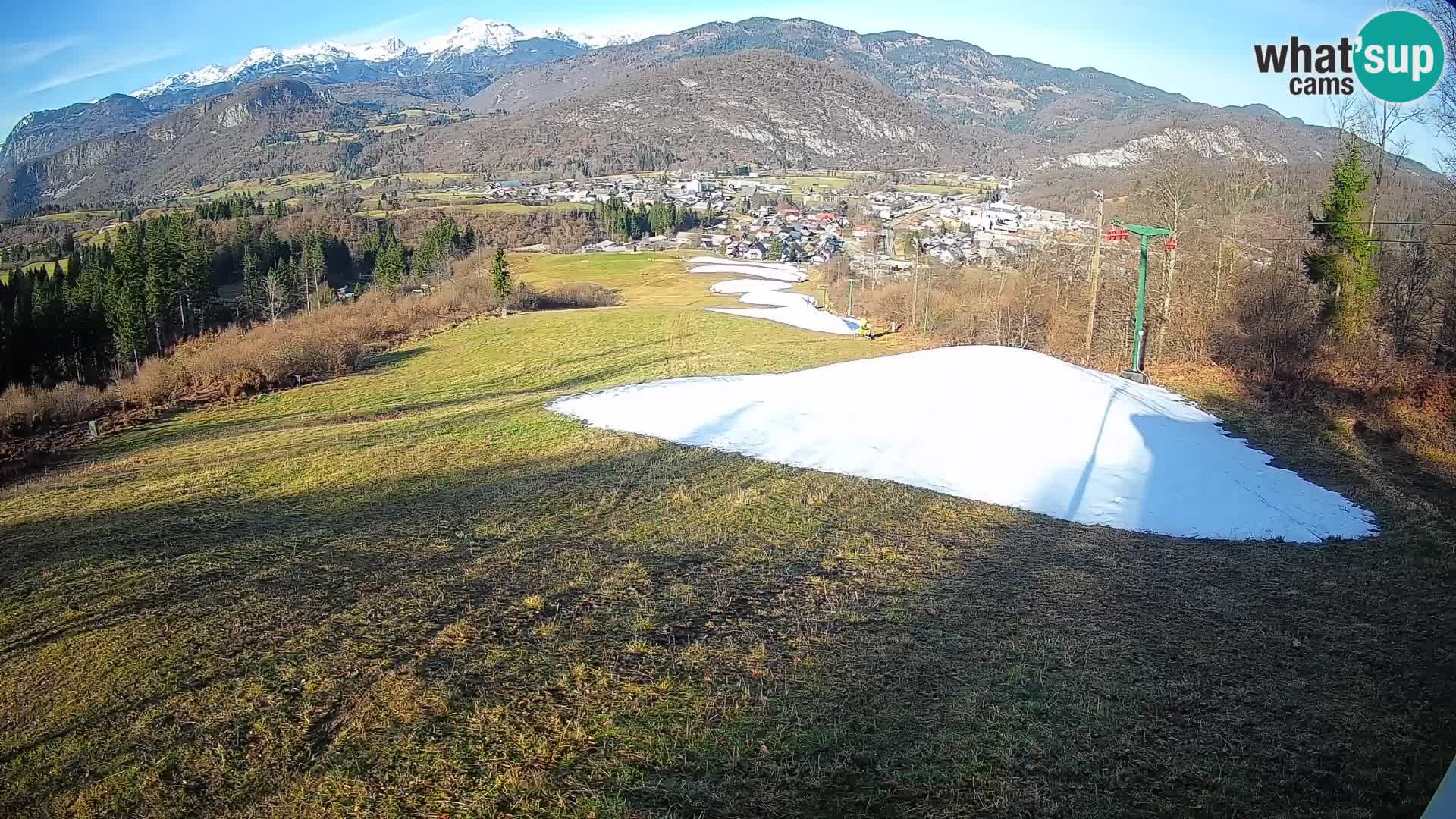 Webcam Bohinjska Bistrica – Live View from Kozji Hrbet Ski Station