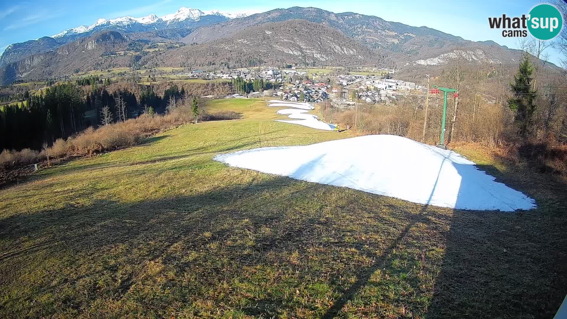 Webcam Bohinjska Bistrica – Vista live dalla stazione sciistica Kozji Hrbet