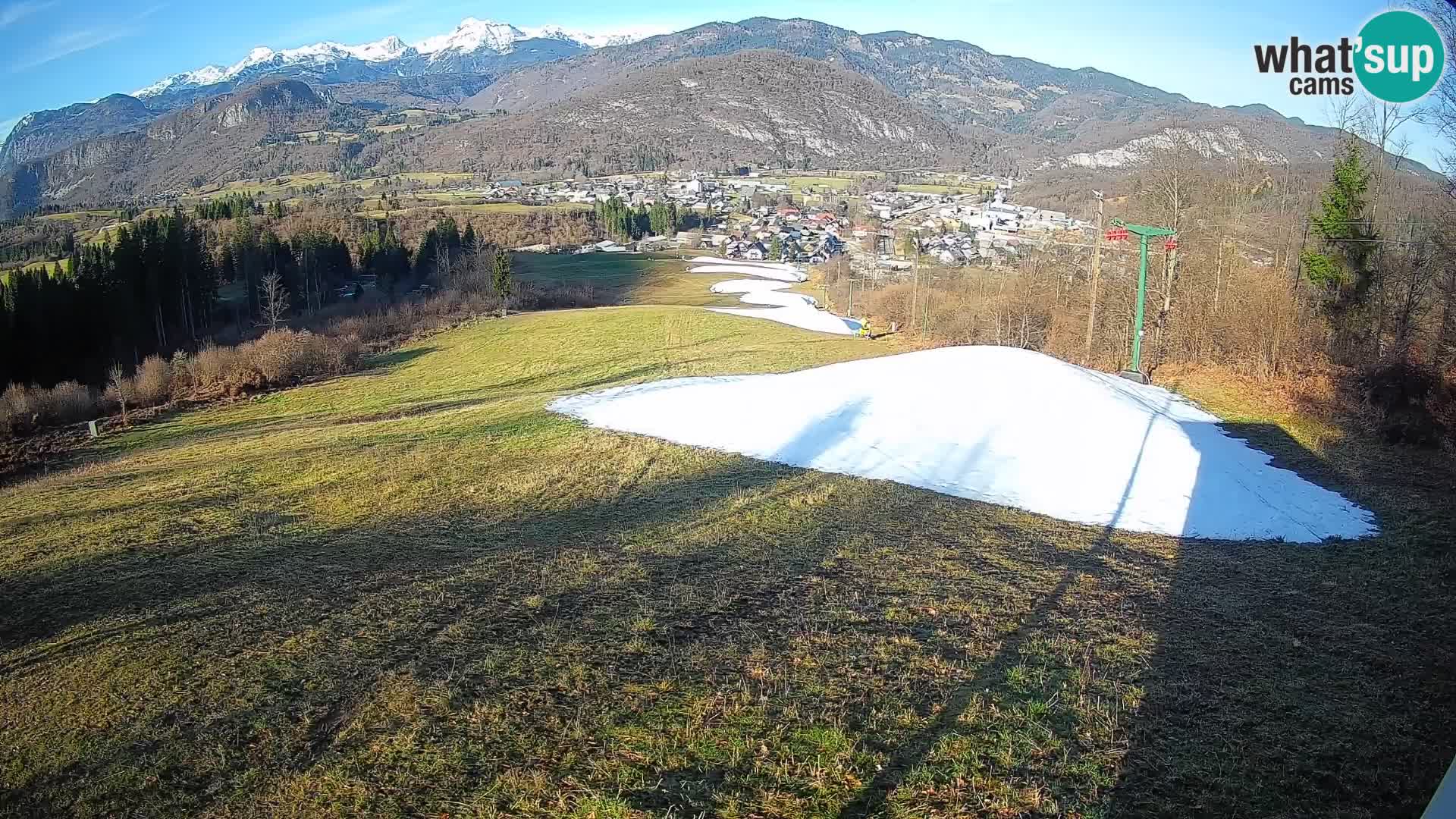 Webcam Bohinjska Bistrica – Vista live dalla stazione sciistica Kozji Hrbet