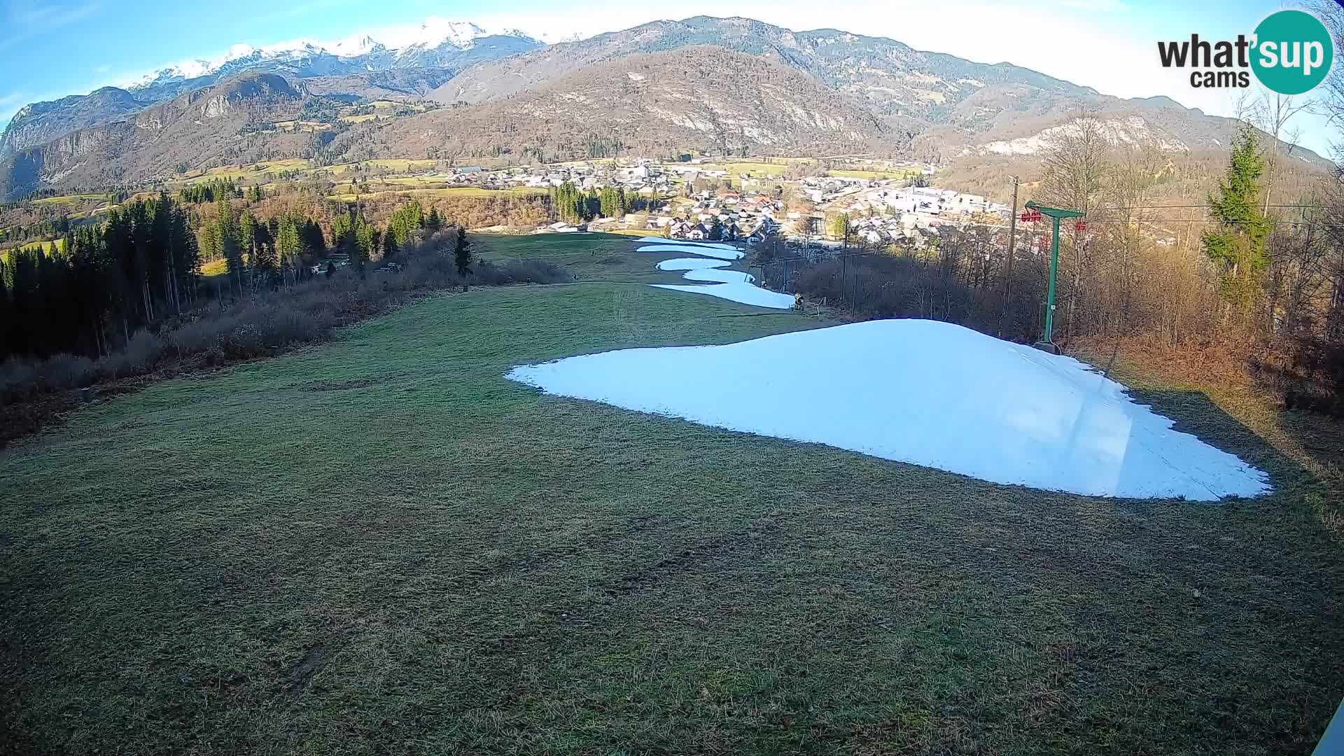 Webcam Bohinjska Bistrica – Vista live dalla stazione sciistica Kozji Hrbet