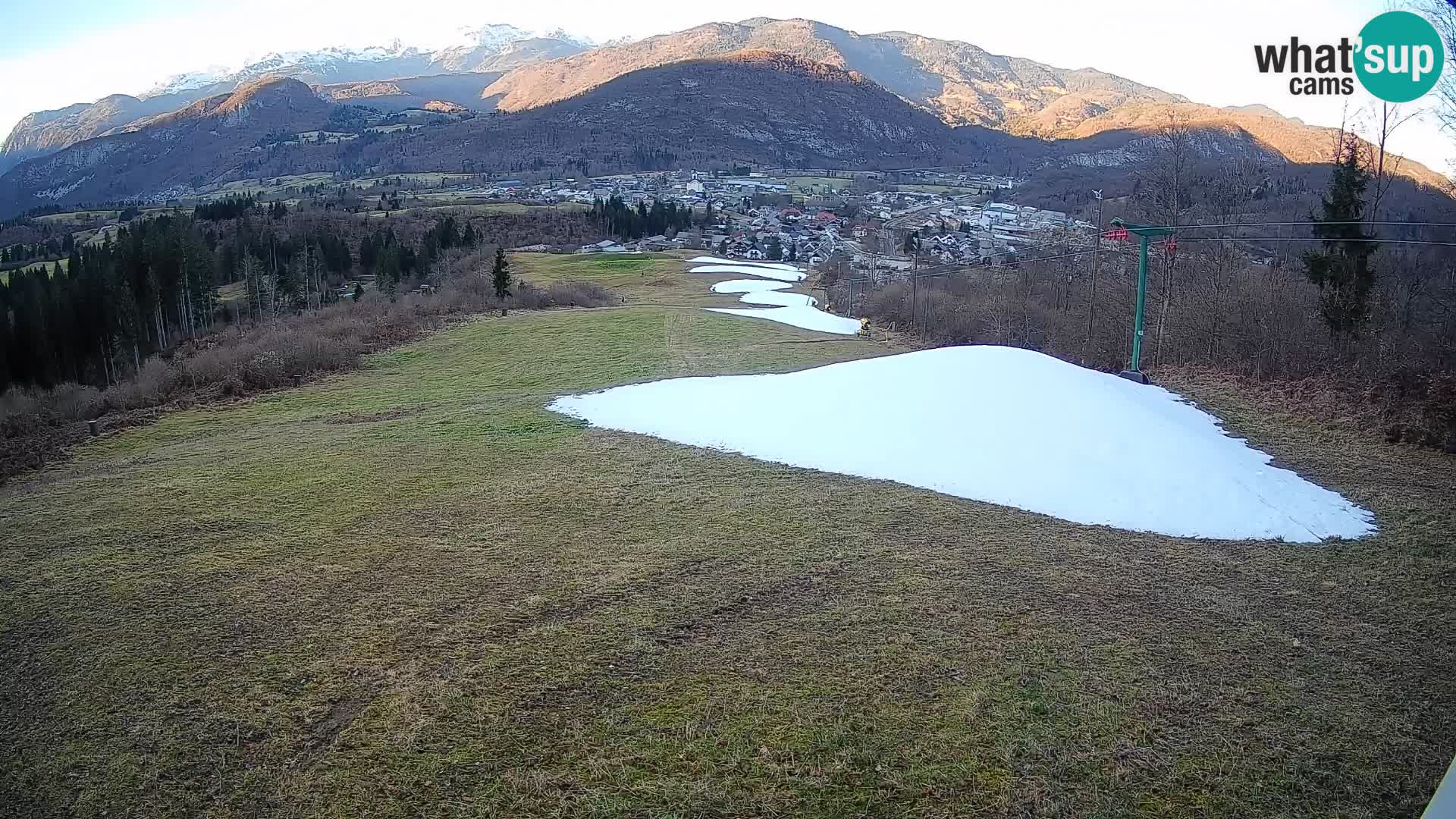 Webcam Bohinjska Bistrica – Vista live dalla stazione sciistica Kozji Hrbet