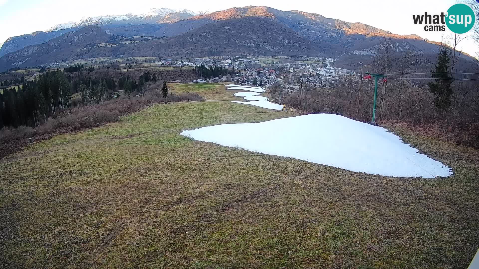 Webcam Bohinjska Bistrica – Live View from Kozji Hrbet Ski Station