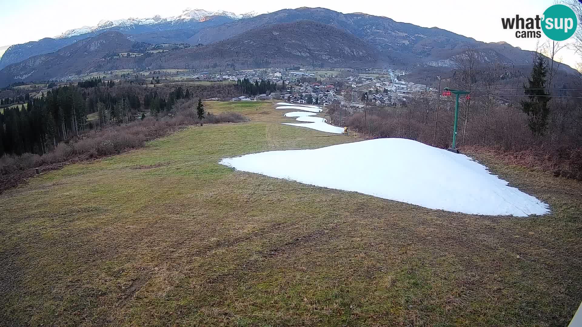 Webcam Bohinjska Bistrica – Vue en direct depuis la station de ski Kozji Hrbet