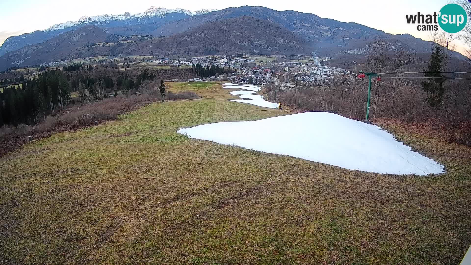 Webcam Bohinjska Bistrica – Live View from Kozji Hrbet Ski Station