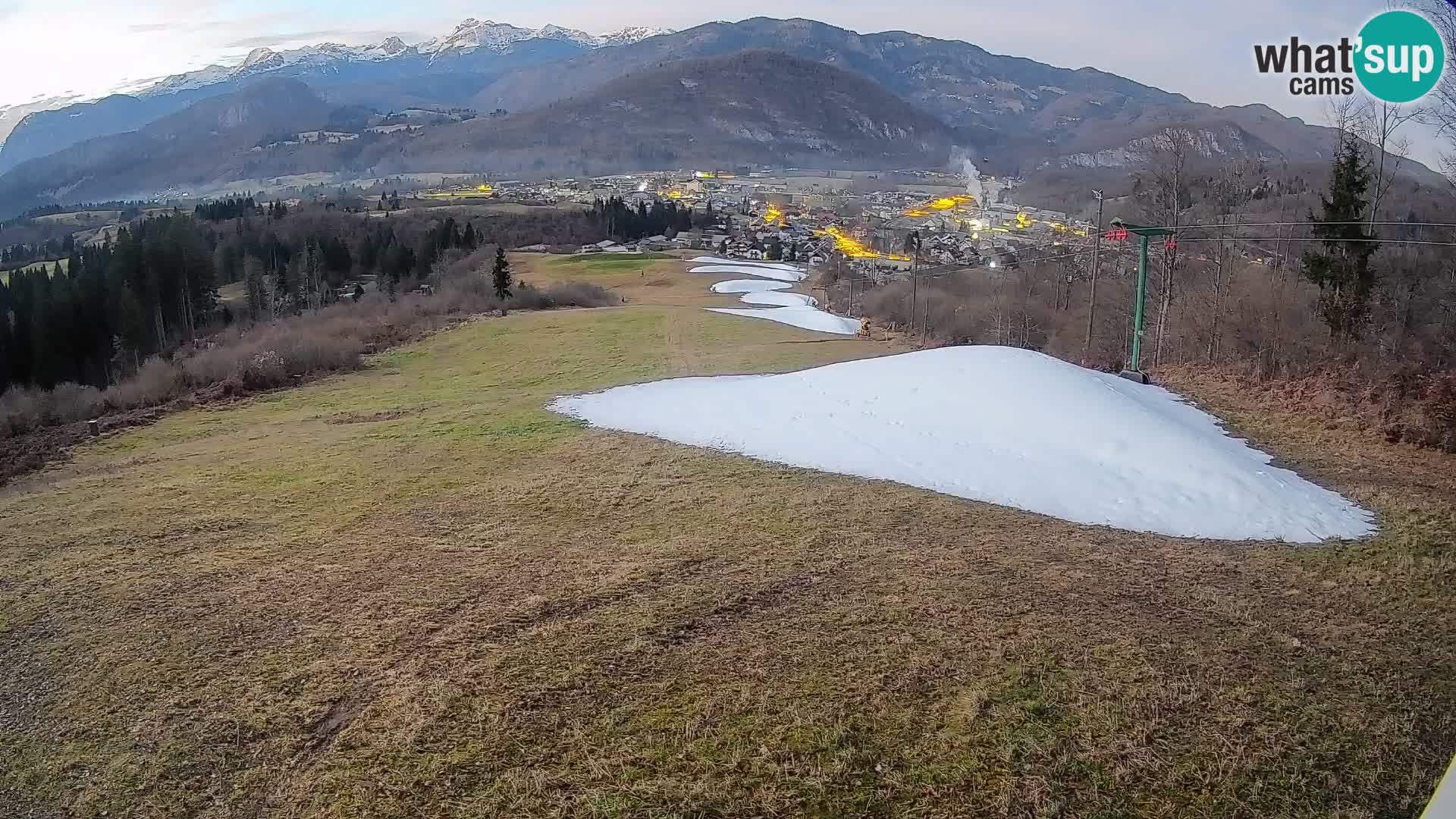 Webcam Bohinjska Bistrica – Vista live dalla stazione sciistica Kozji Hrbet