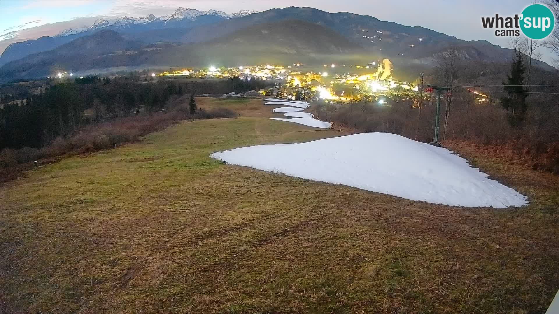Webcam Bohinjska Bistrica – Vista live dalla stazione sciistica Kozji Hrbet