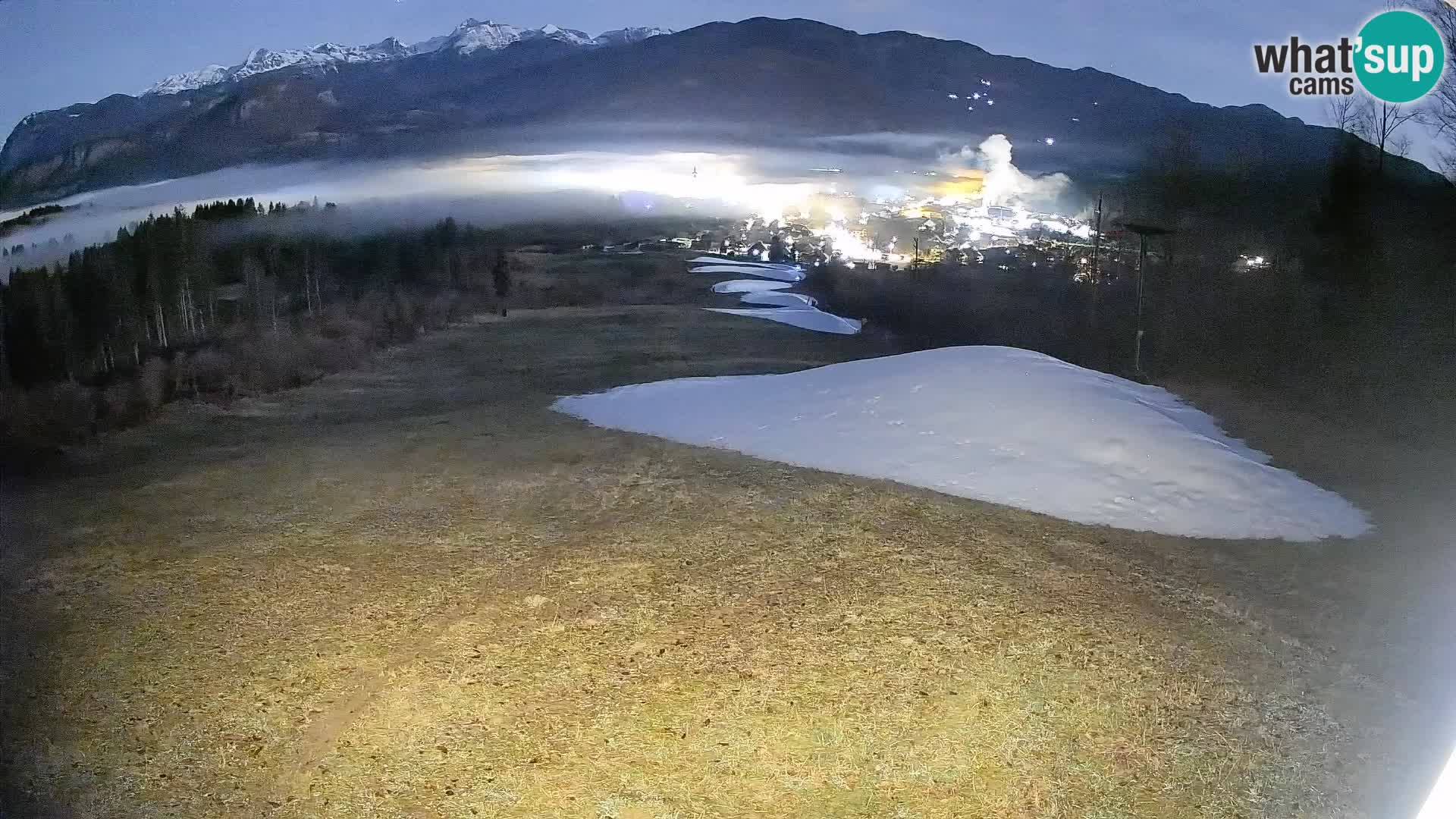 Cámara en vivo Bohinjska Bistrica – Vista en directo desde la estación de esquí Kozji Hrbet