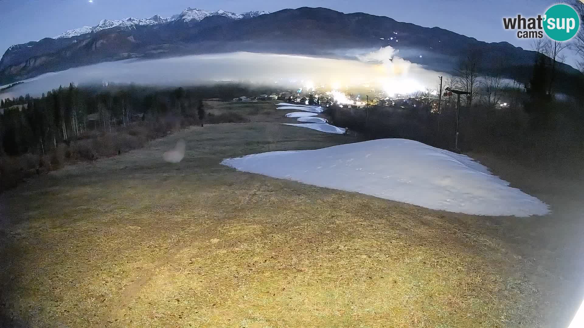 Webcam Bohinjska Bistrica – Vista live dalla stazione sciistica Kozji Hrbet