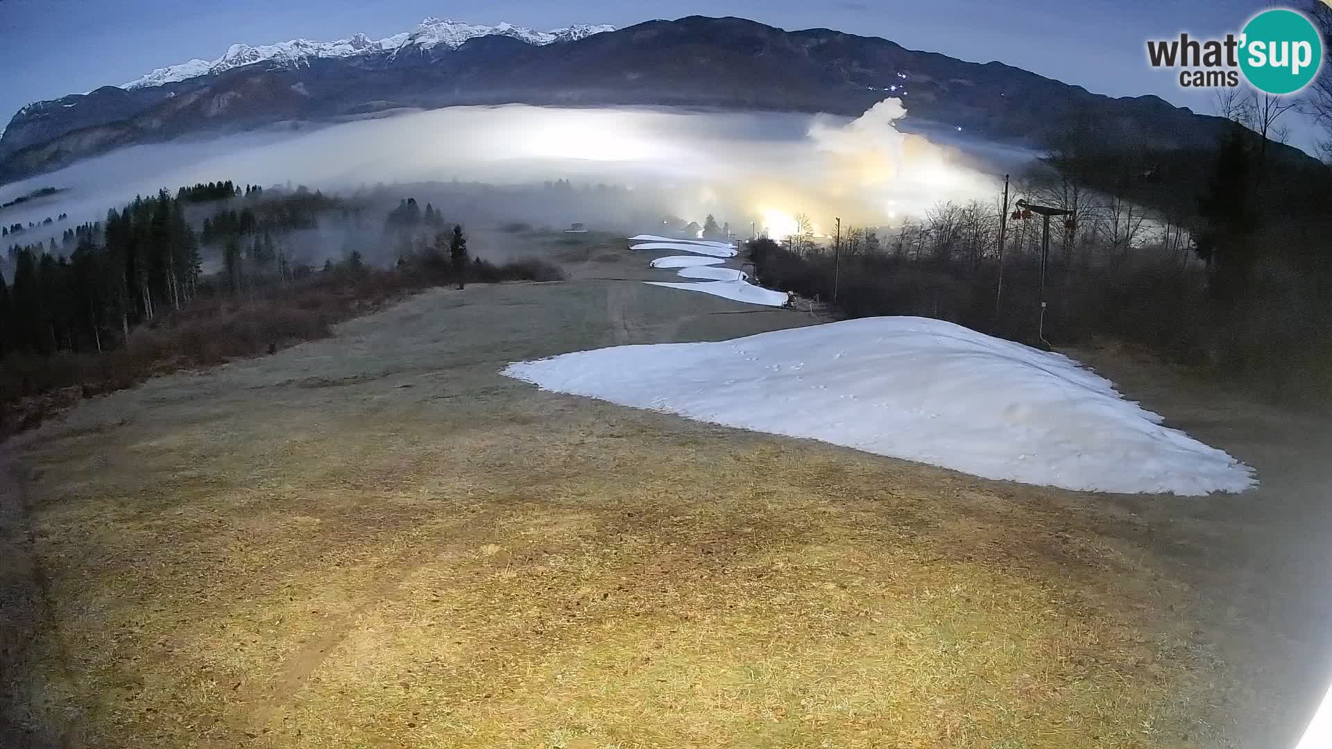 Livekamera Bohinjska Bistrica – Liveblick von der Skistation Kozji Hrbet