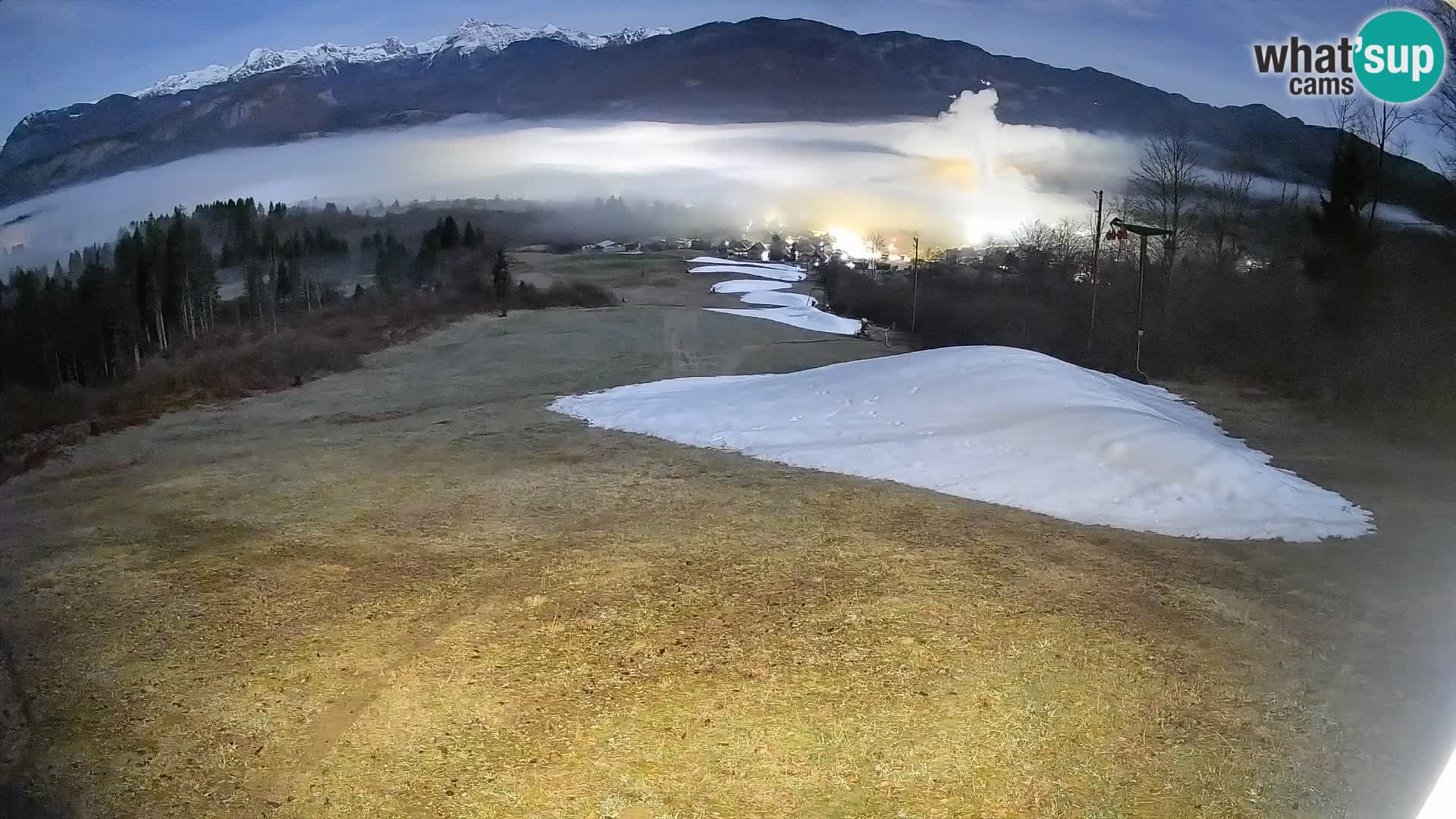 Cámara en vivo Bohinjska Bistrica – Vista en directo desde la estación de esquí Kozji Hrbet
