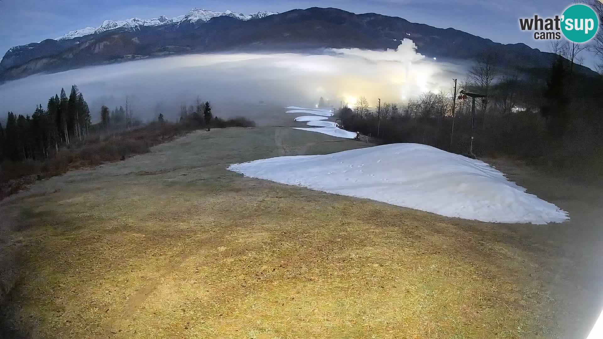 Spletna kamera Bohinjska Bistrica – Pogled v živo s smučišča Kozji Hrbet