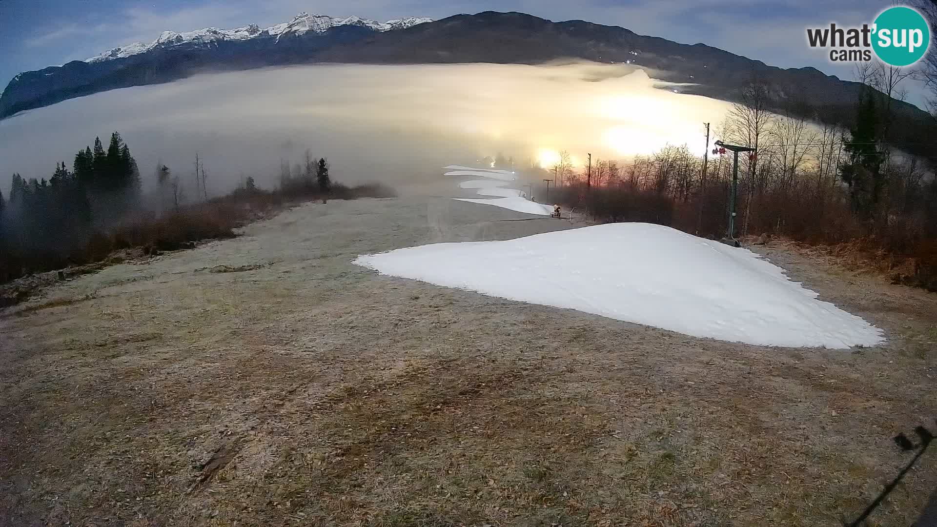 Webcam Bohinjska Bistrica – Live View from Kozji Hrbet Ski Station