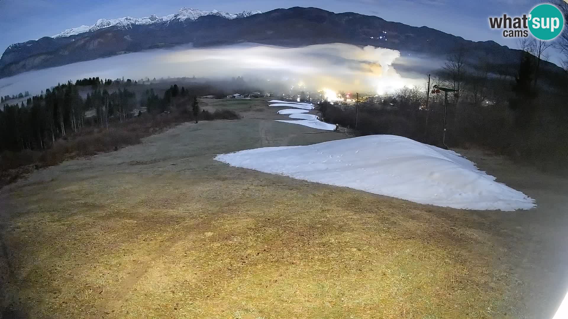 Webcam Bohinjska Bistrica – Live View from Kozji Hrbet Ski Station