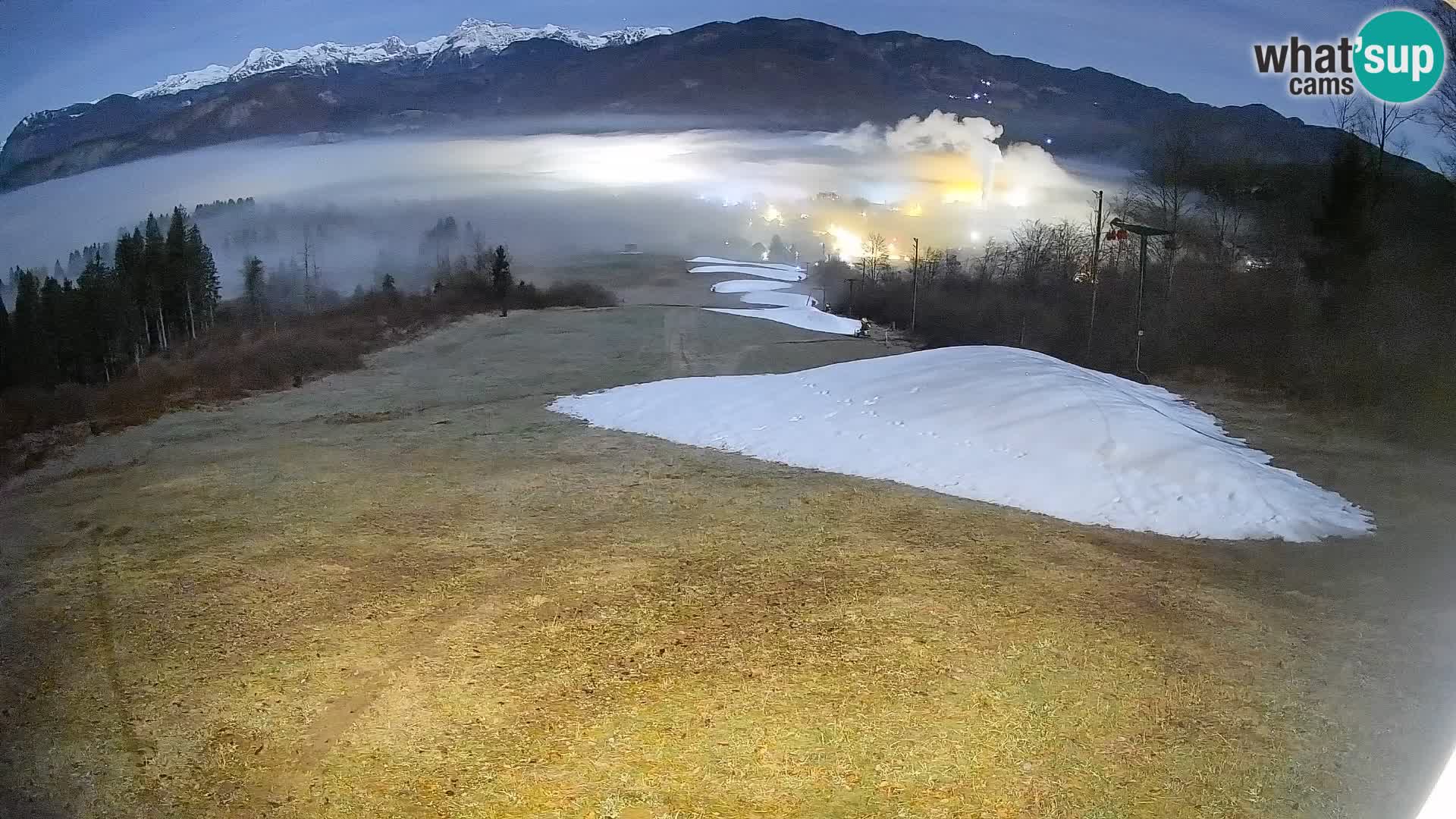 Webcam Bohinjska Bistrica – Vista live dalla stazione sciistica Kozji Hrbet