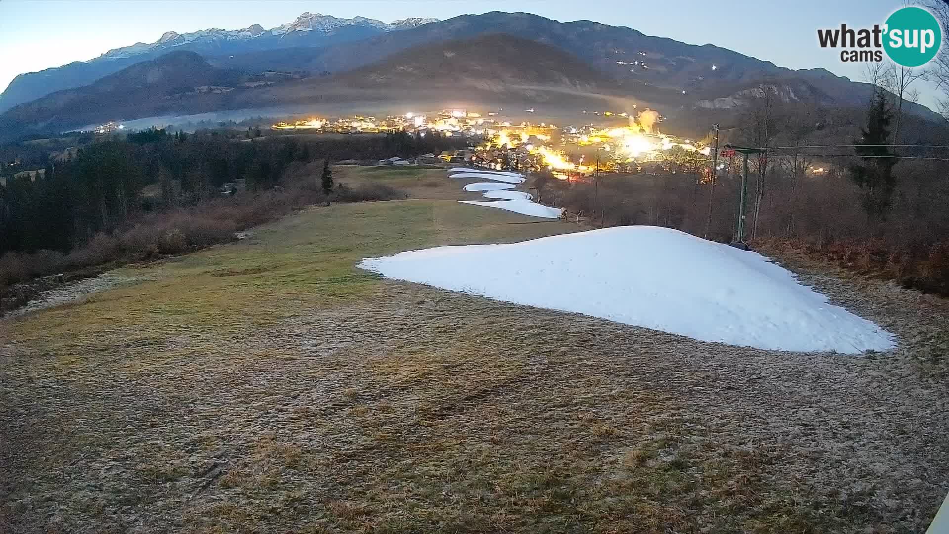 Webcam Bohinjska Bistrica – Live View from Kozji Hrbet Ski Station