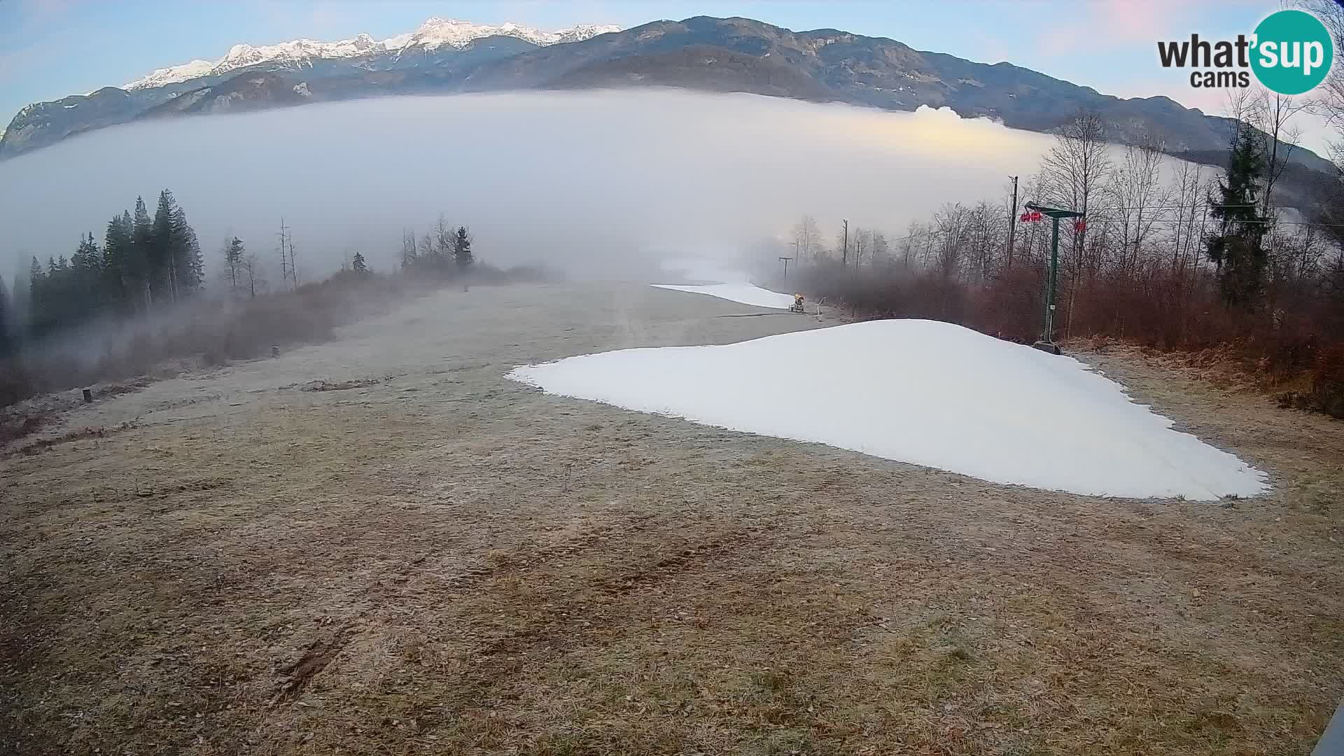 Webcam Bohinjska Bistrica – Live View from Kozji Hrbet Ski Station