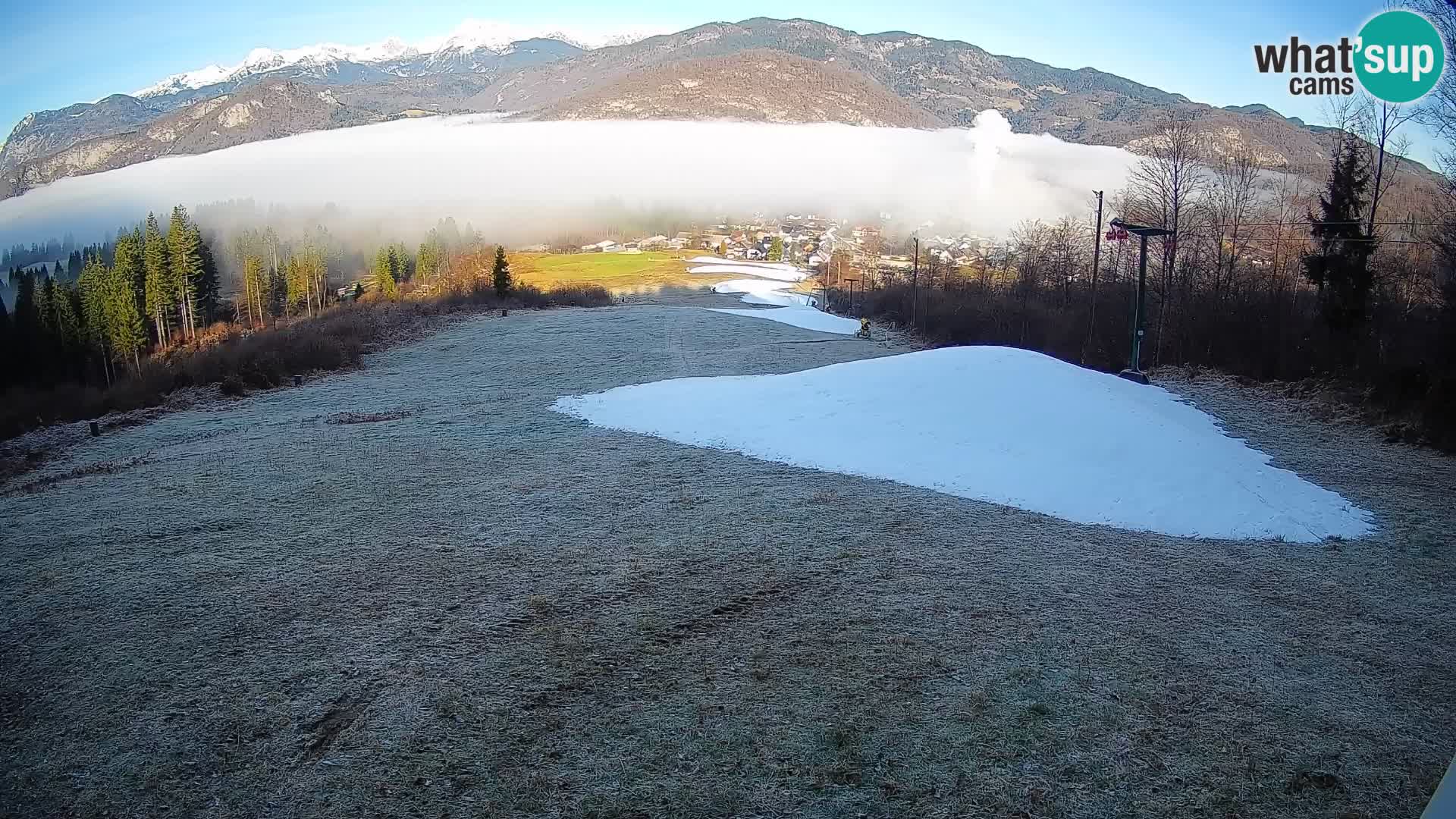 Cámara en vivo Bohinjska Bistrica – Vista en directo desde la estación de esquí Kozji Hrbet