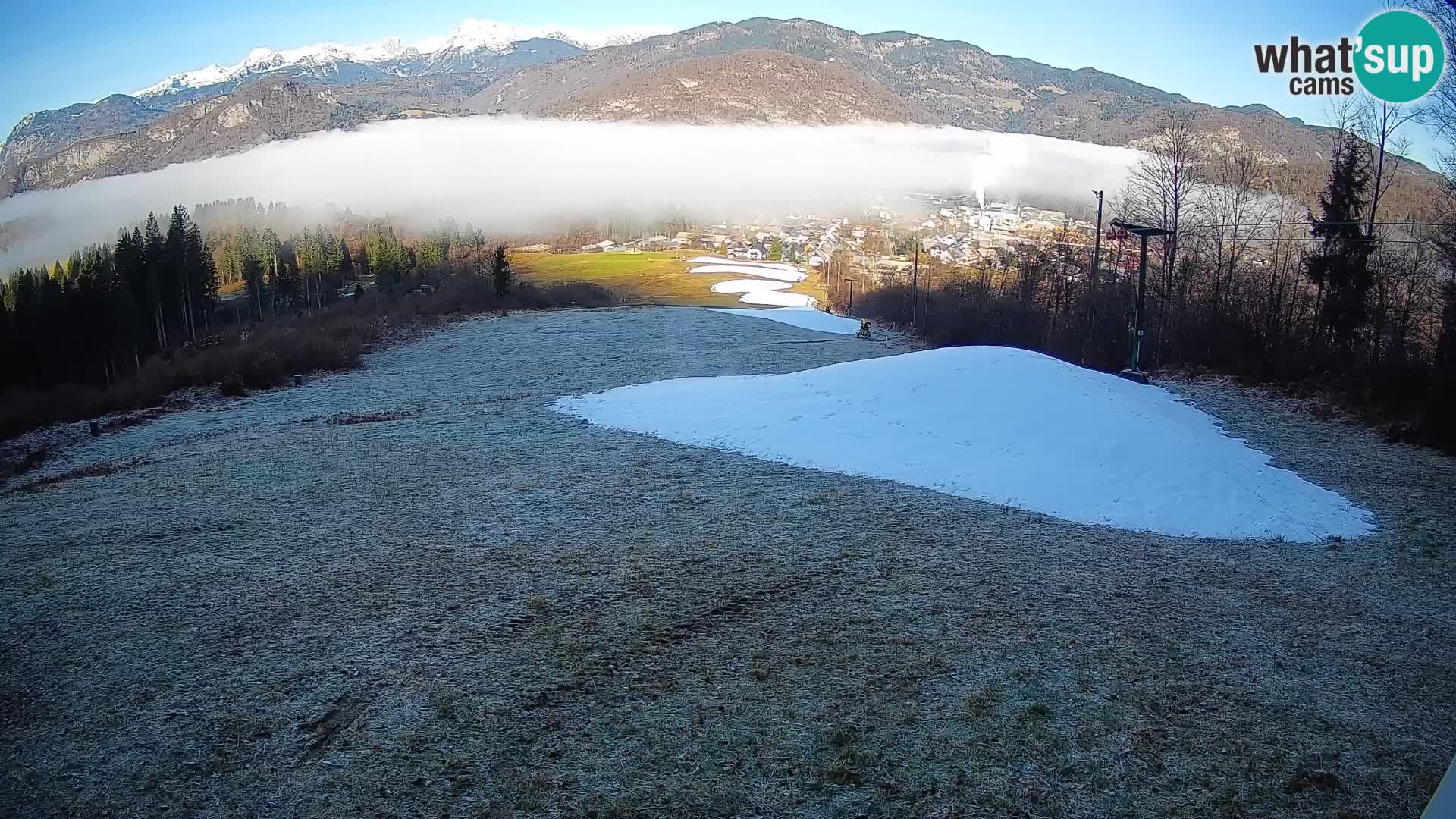 Webcam Bohinjska Bistrica – Live View from Kozji Hrbet Ski Station