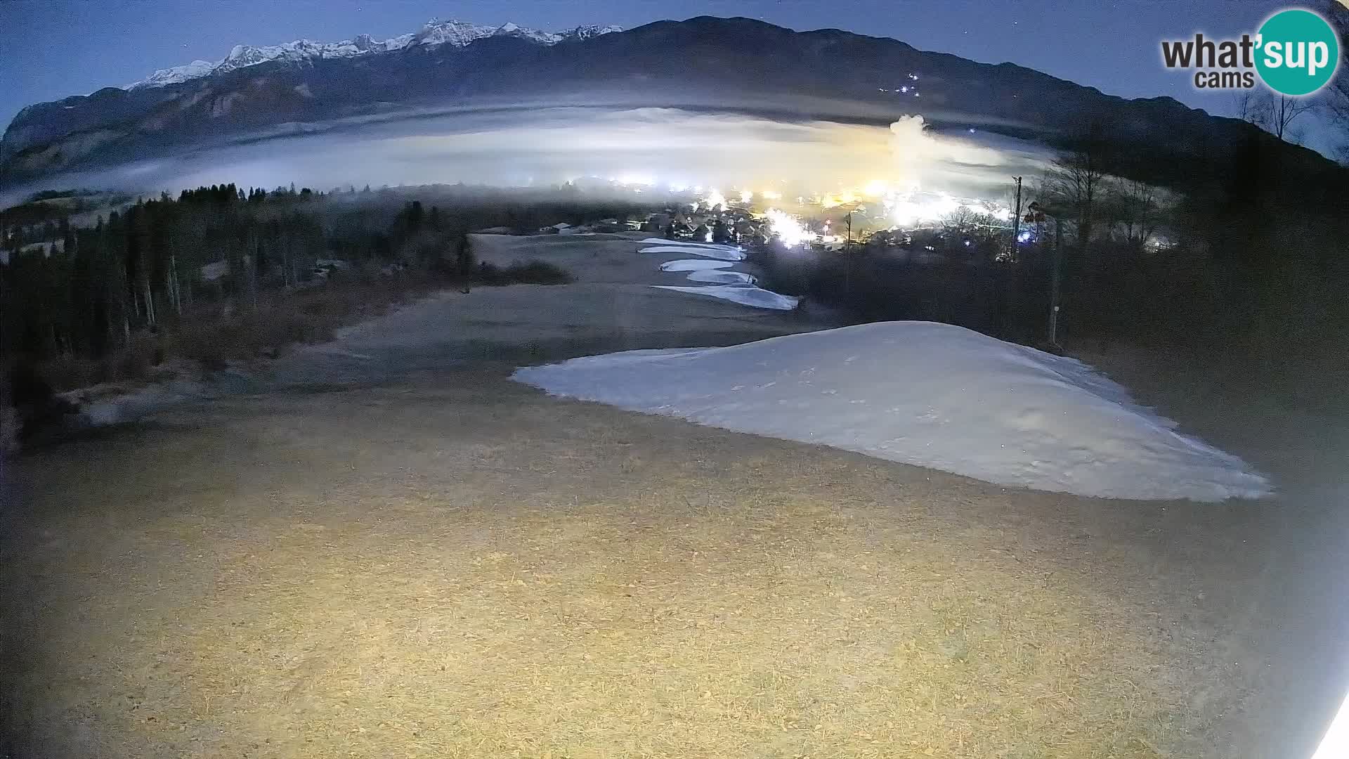 Webcam Bohinjska Bistrica – Live View from Kozji Hrbet Ski Station