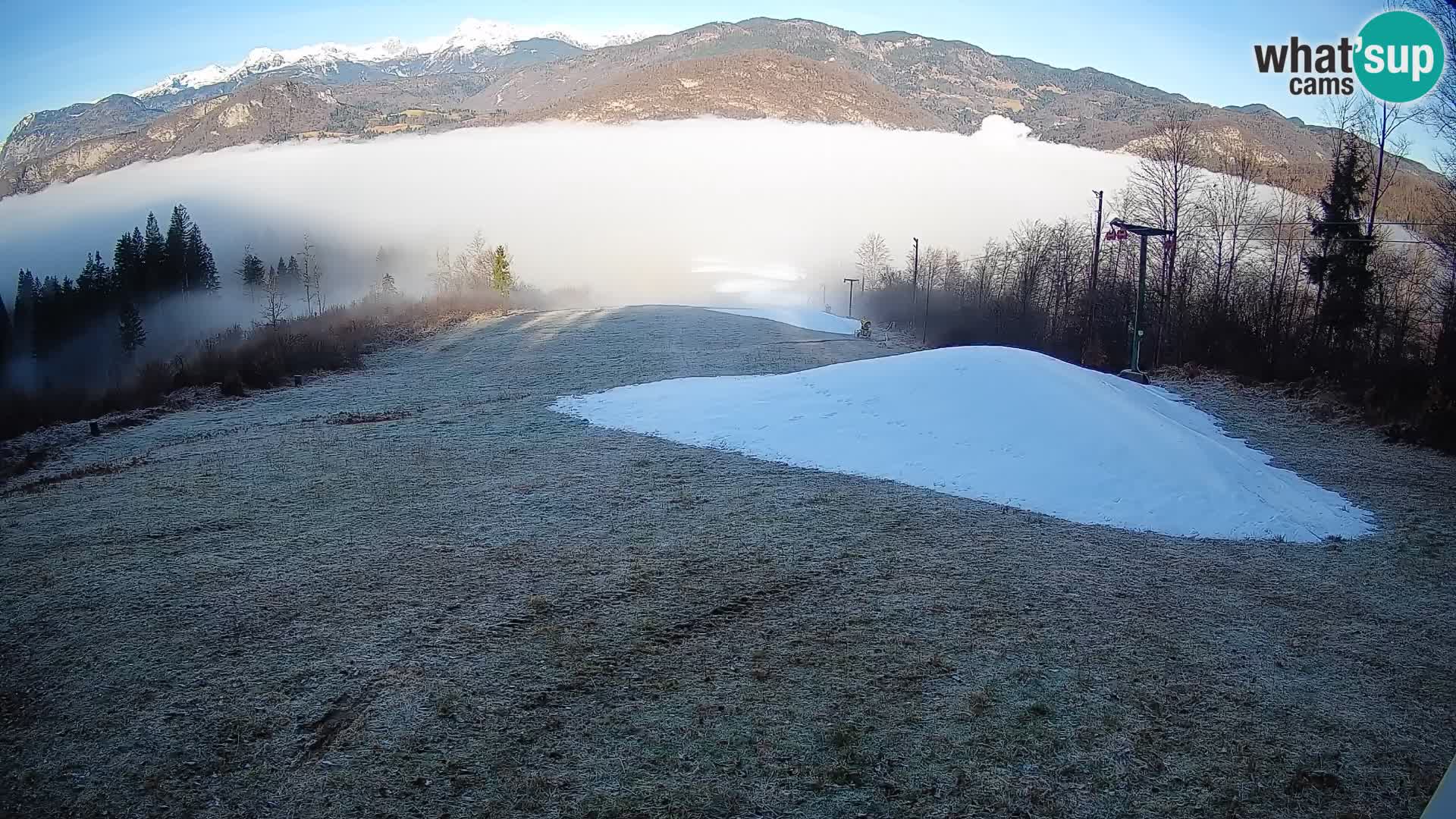 Spletna kamera Bohinjska Bistrica – Pogled v živo s smučišča Kozji Hrbet