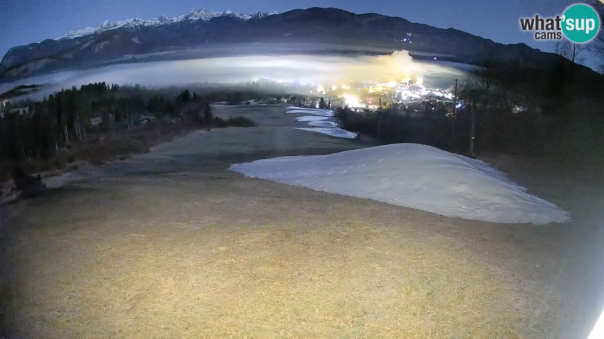 Webcam Bohinjska Bistrica – Vista live dalla stazione sciistica Kozji Hrbet