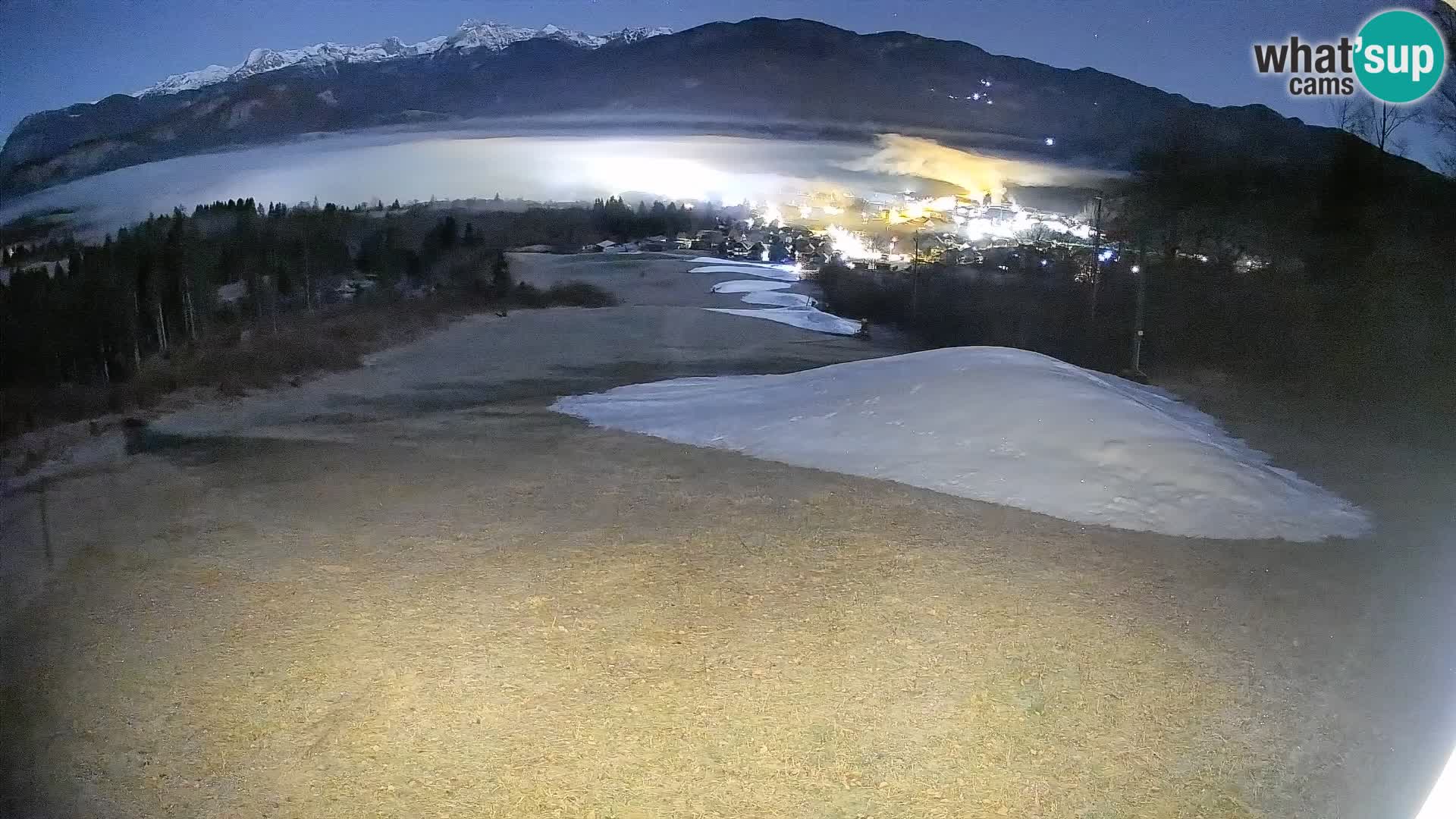 Webcam Bohinjska Bistrica – Live View from Kozji Hrbet Ski Station