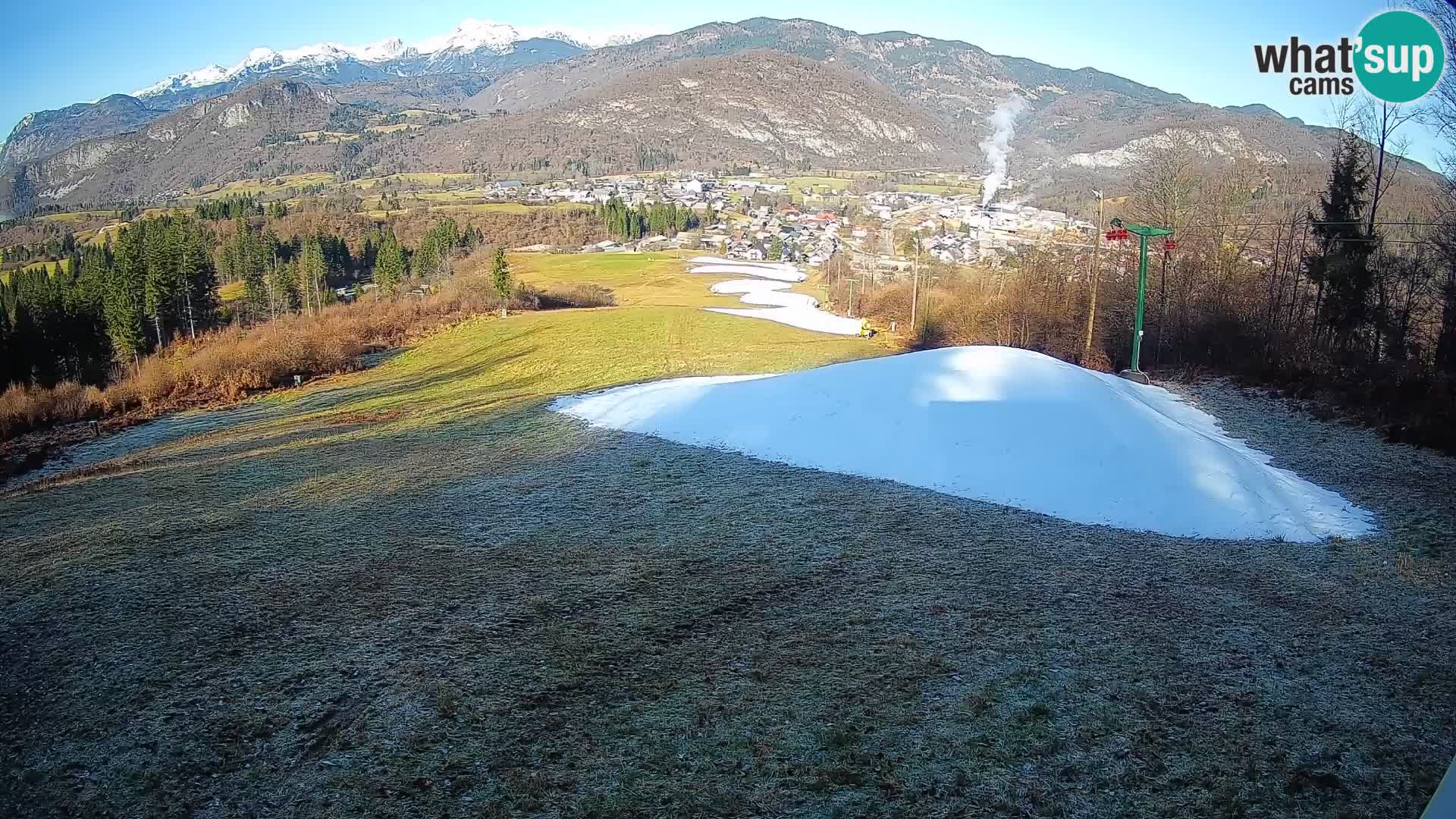 Webcam Bohinjska Bistrica – Vue en direct depuis la station de ski Kozji Hrbet