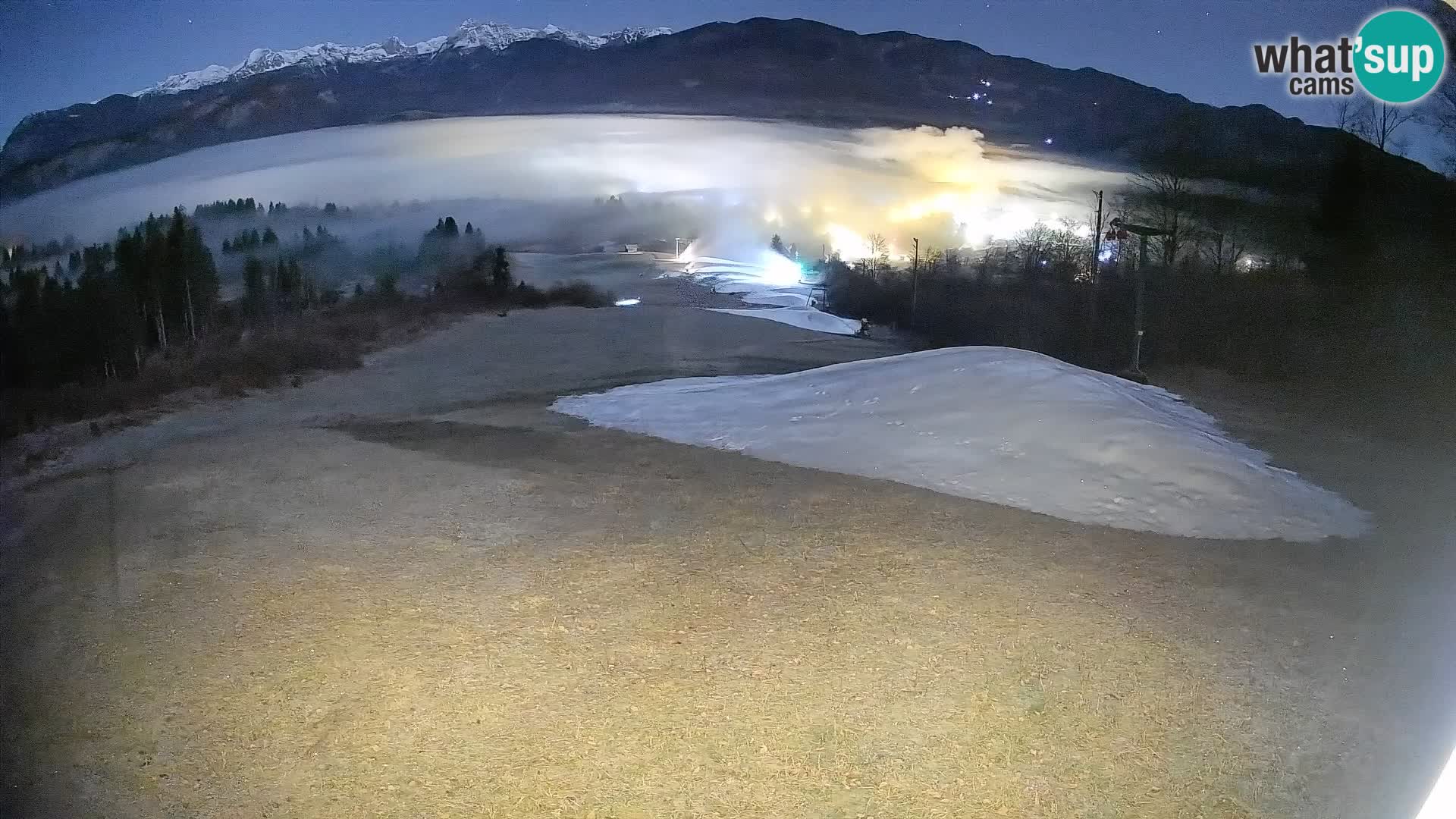 Webcam Bohinjska Bistrica – Live View from Kozji Hrbet Ski Station