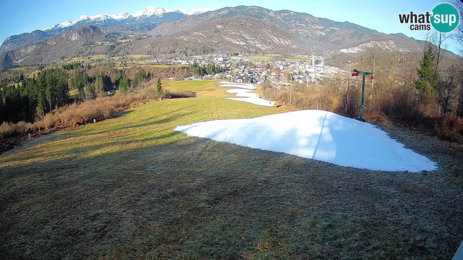 Webcam Bohinjska Bistrica – Vista live dalla stazione sciistica Kozji Hrbet