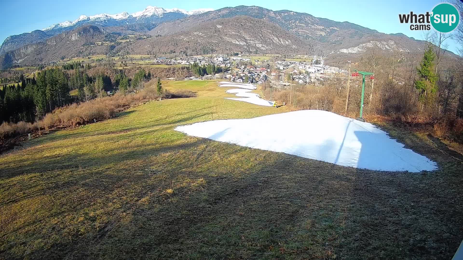 Webcam Bohinjska Bistrica – Vista live dalla stazione sciistica Kozji Hrbet