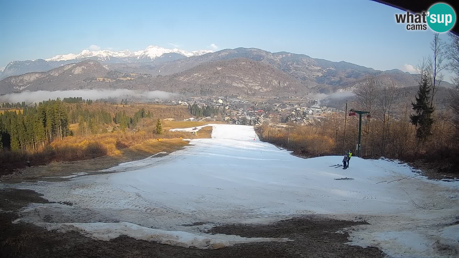 Webcam Bohinjska Bistrica – Vue en direct depuis la station de ski Kozji Hrbet