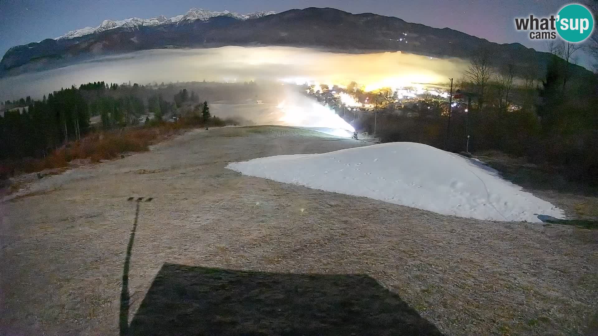 Webcam Bohinjska Bistrica – Vista live dalla stazione sciistica Kozji Hrbet