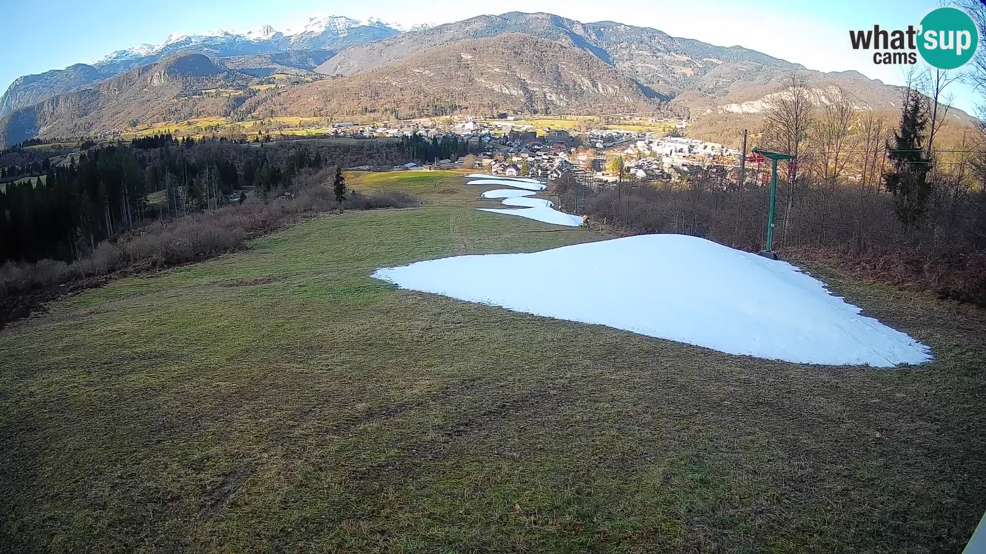 Webcam Bohinjska Bistrica – Live View from Kozji Hrbet Ski Station