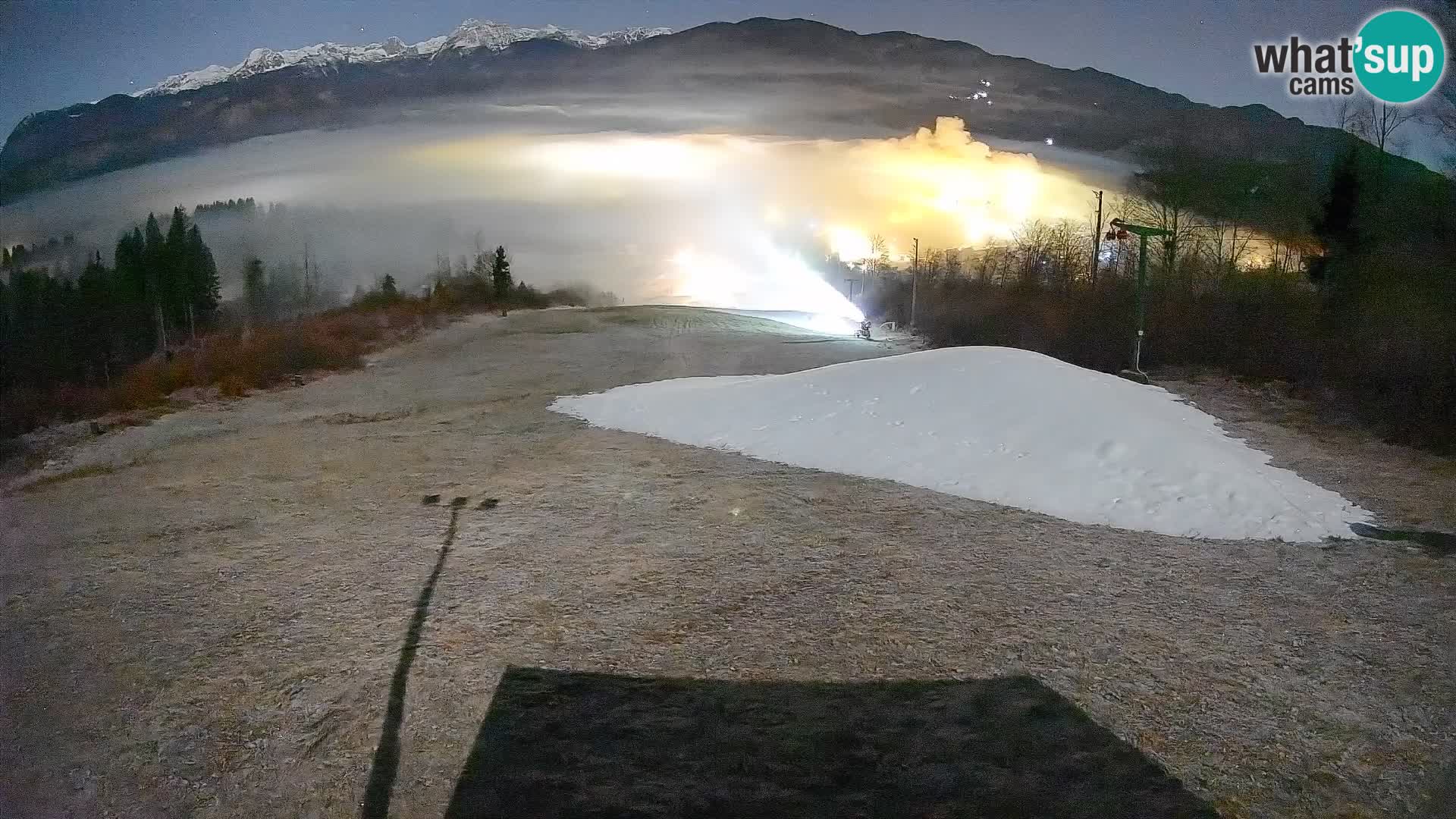 Webcam Bohinjska Bistrica – Live View from Kozji Hrbet Ski Station