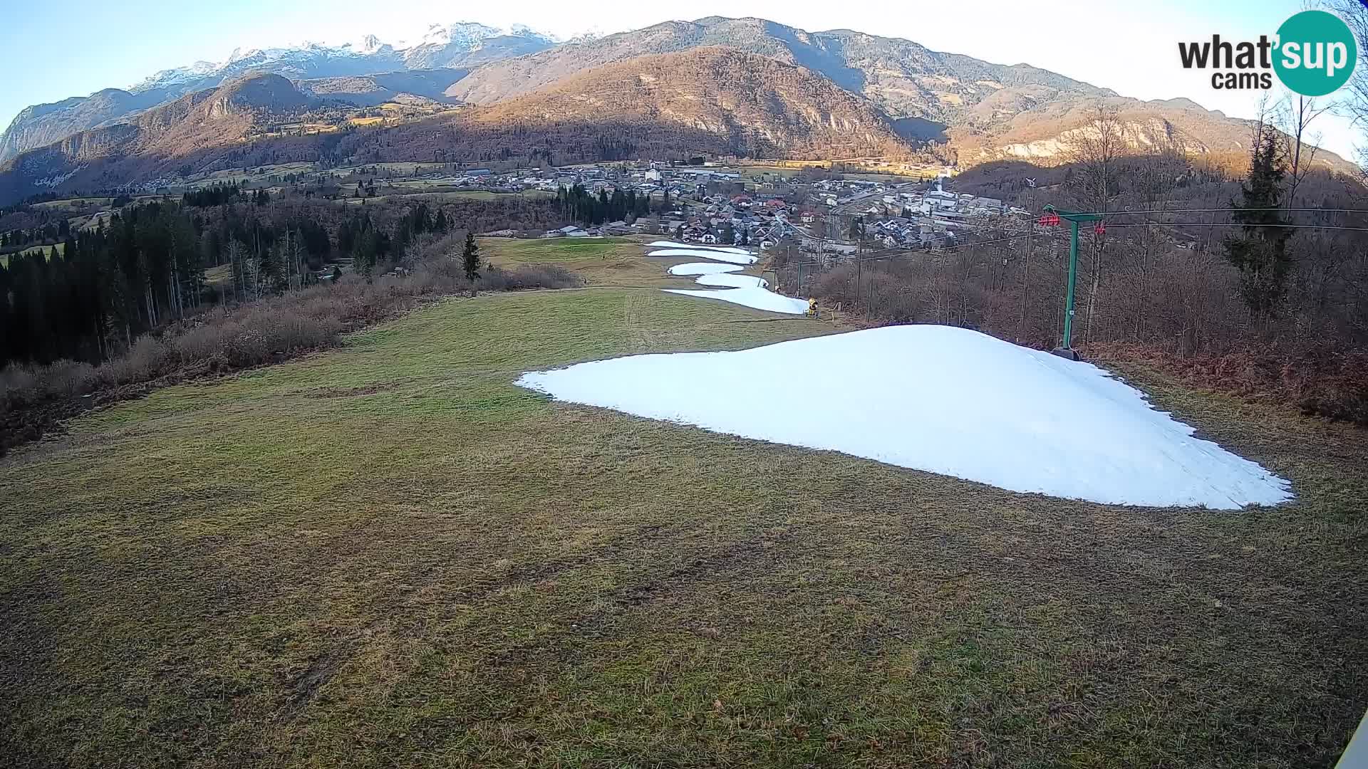 Spletna kamera Bohinjska Bistrica – Pogled v živo s smučišča Kozji Hrbet