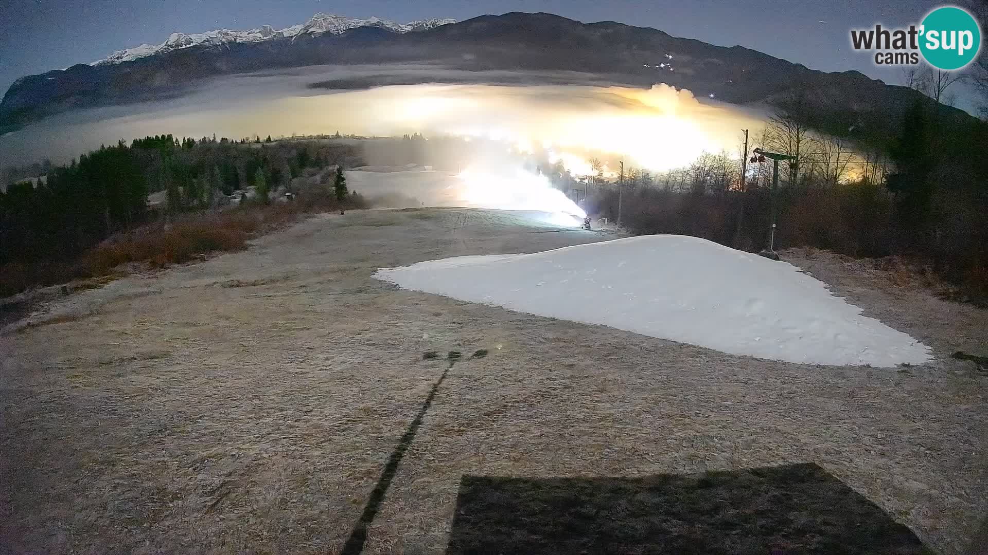 Webcam Bohinjska Bistrica – Vue en direct depuis la station de ski Kozji Hrbet