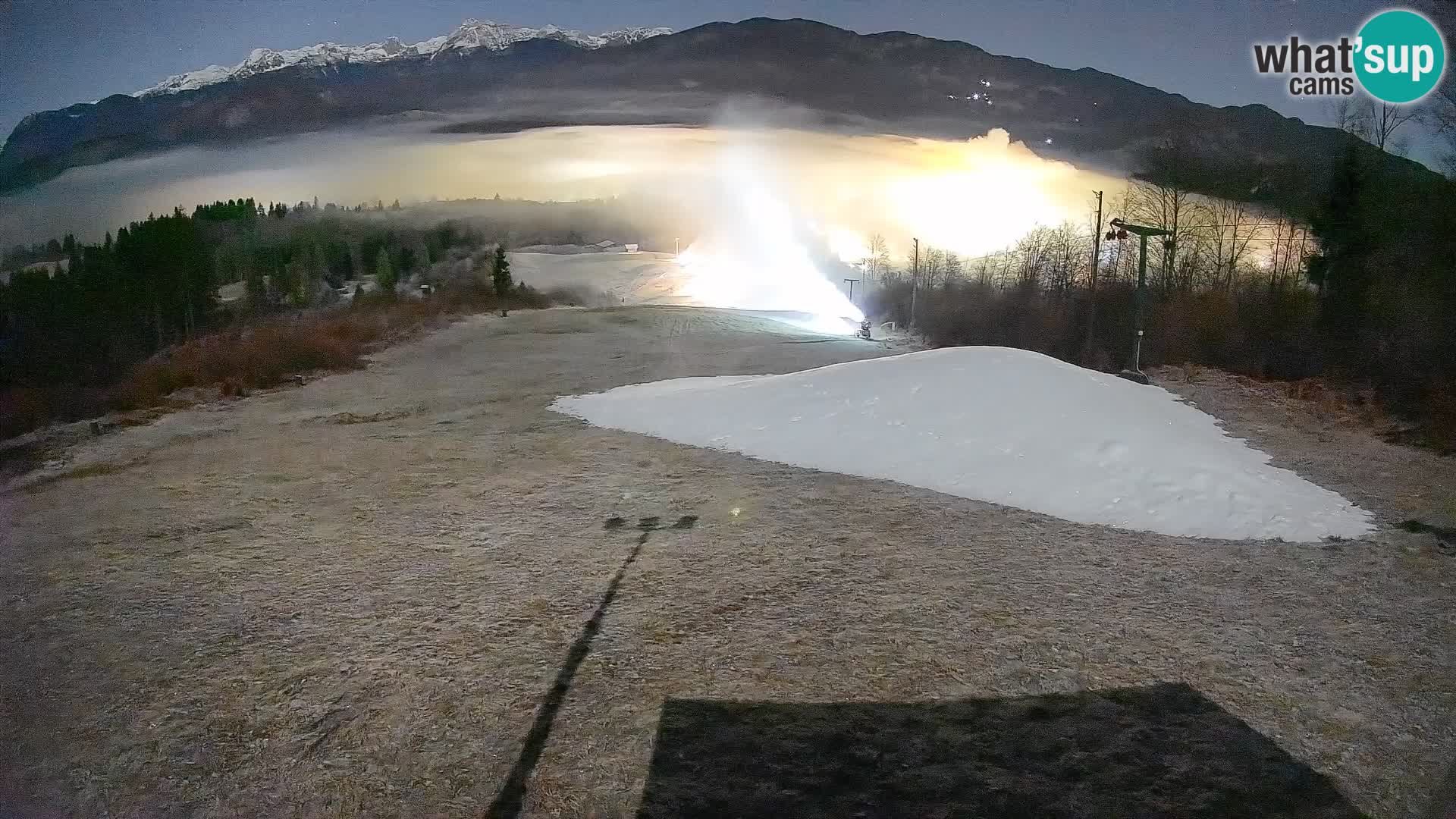 Webcam Bohinjska Bistrica – Live View from Kozji Hrbet Ski Station