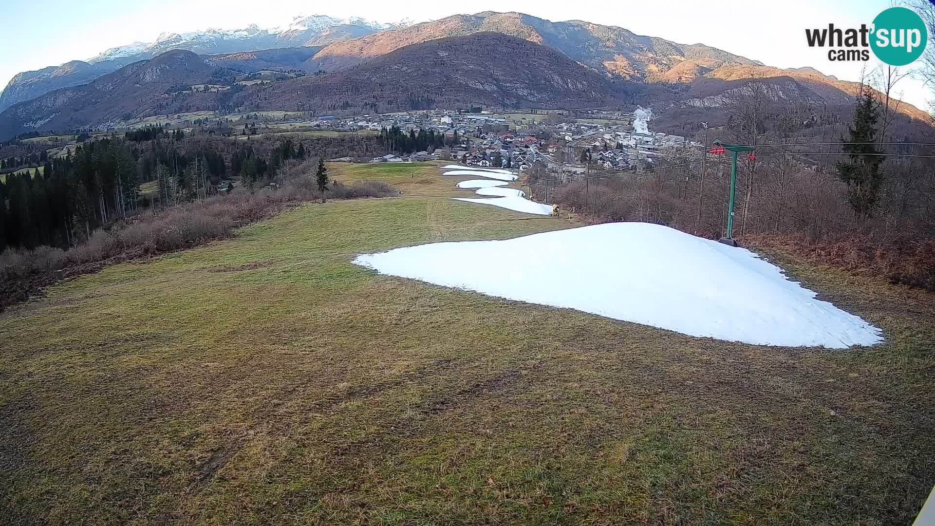 Webcam Bohinjska Bistrica – Vue en direct depuis la station de ski Kozji Hrbet