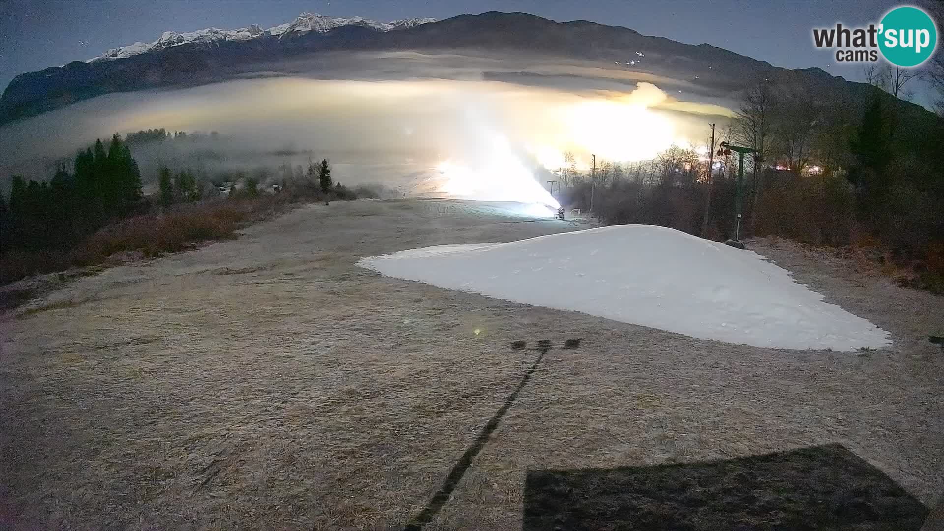 Webcam Bohinjska Bistrica – Live View from Kozji Hrbet Ski Station