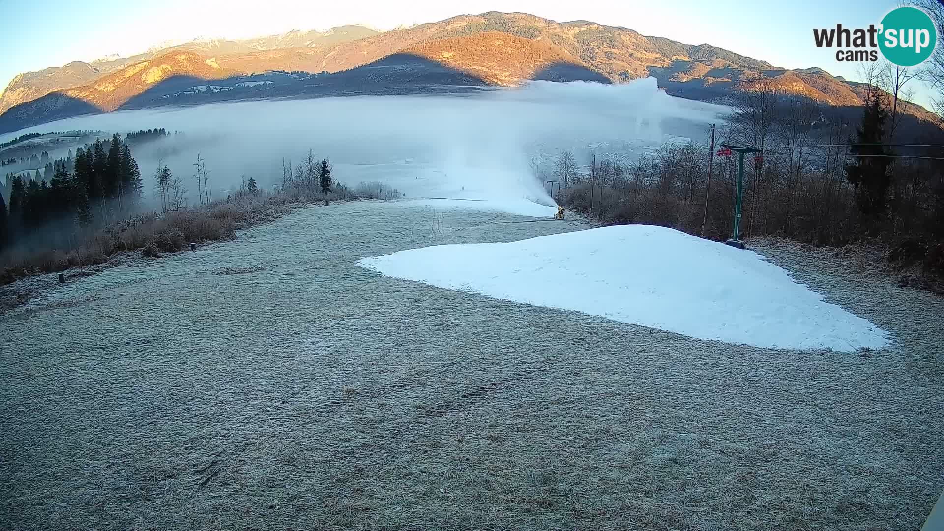 Livekamera Bohinjska Bistrica – Liveblick von der Skistation Kozji Hrbet