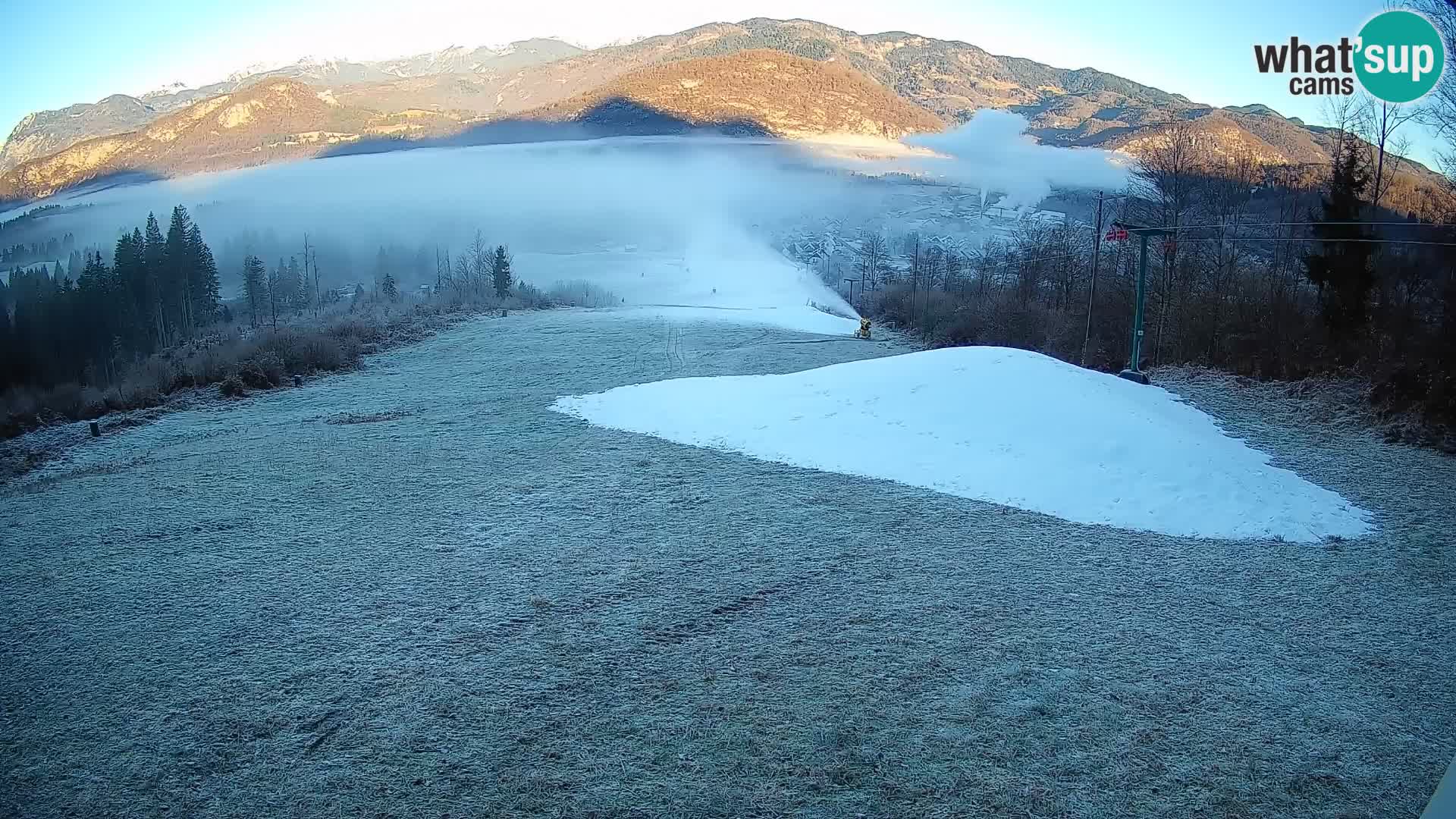 Webcam Bohinjska Bistrica – Live View from Kozji Hrbet Ski Station