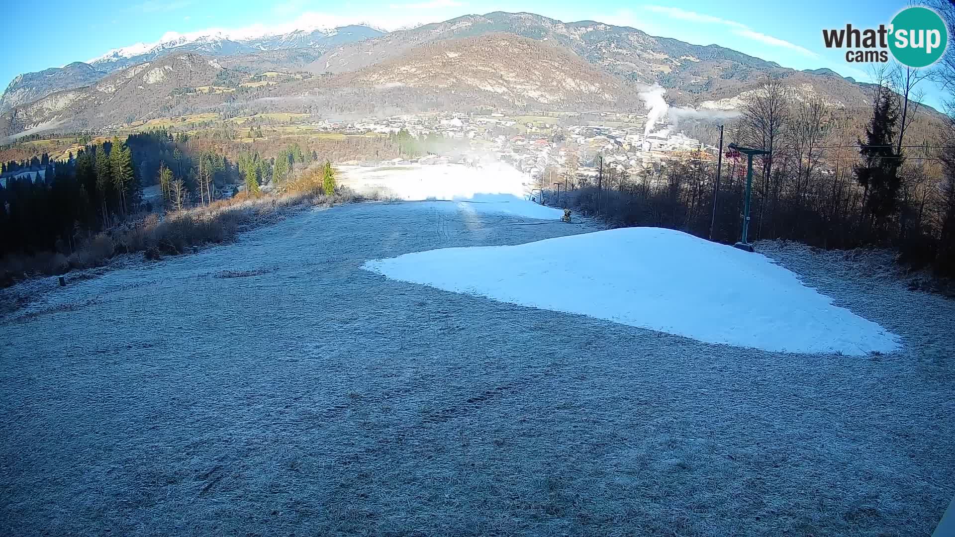 Webcam Bohinjska Bistrica – Vista live dalla stazione sciistica Kozji Hrbet