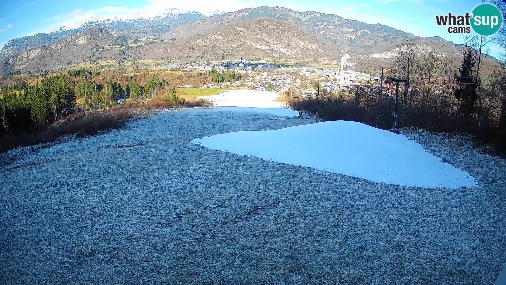 Webcam Bohinjska Bistrica – Vue en direct depuis la station de ski Kozji Hrbet